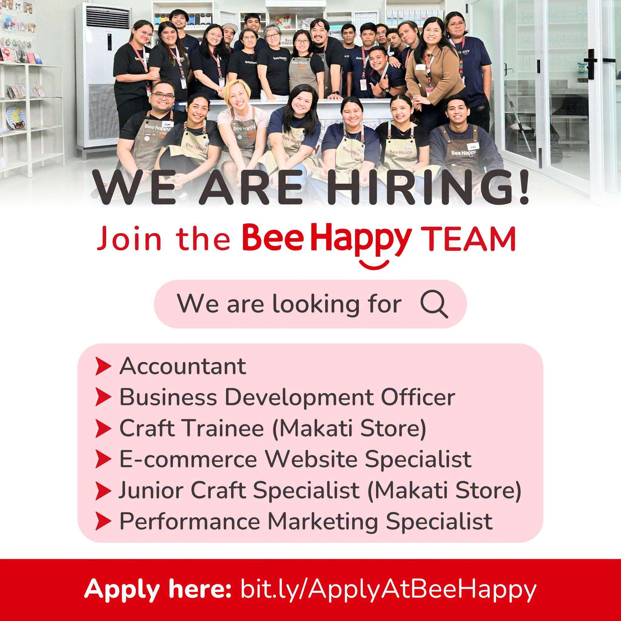 Bee Happy Facebook ad