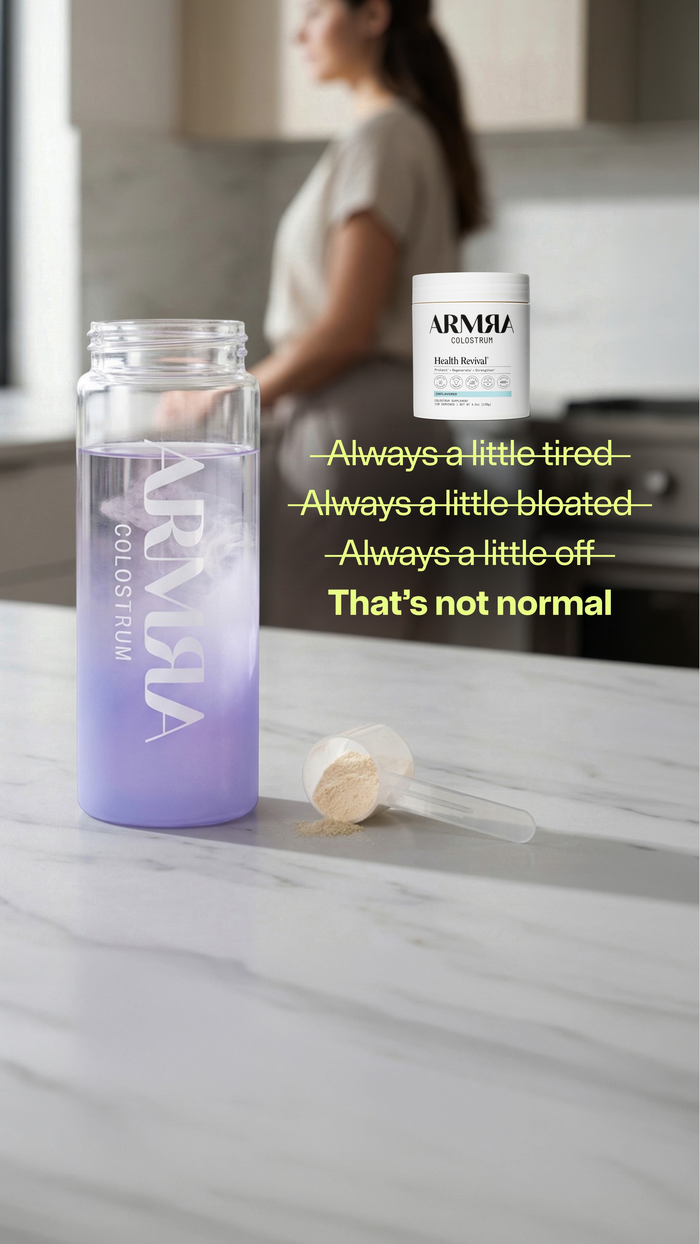 ARMRA Facebook ad