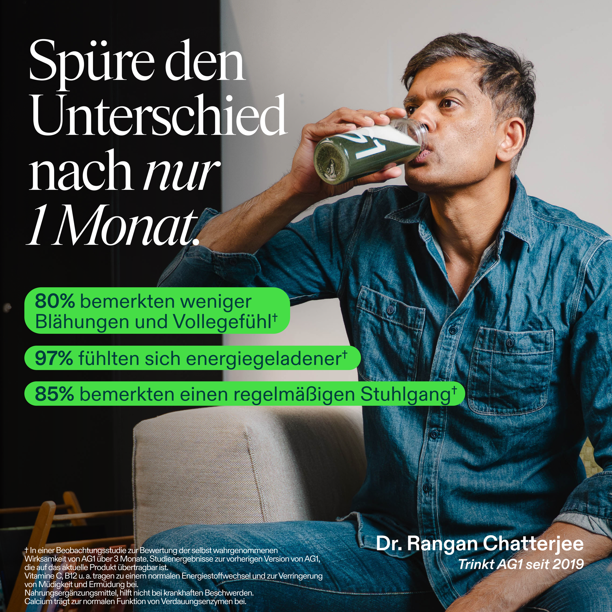 AG1 Deutschland Facebook ad