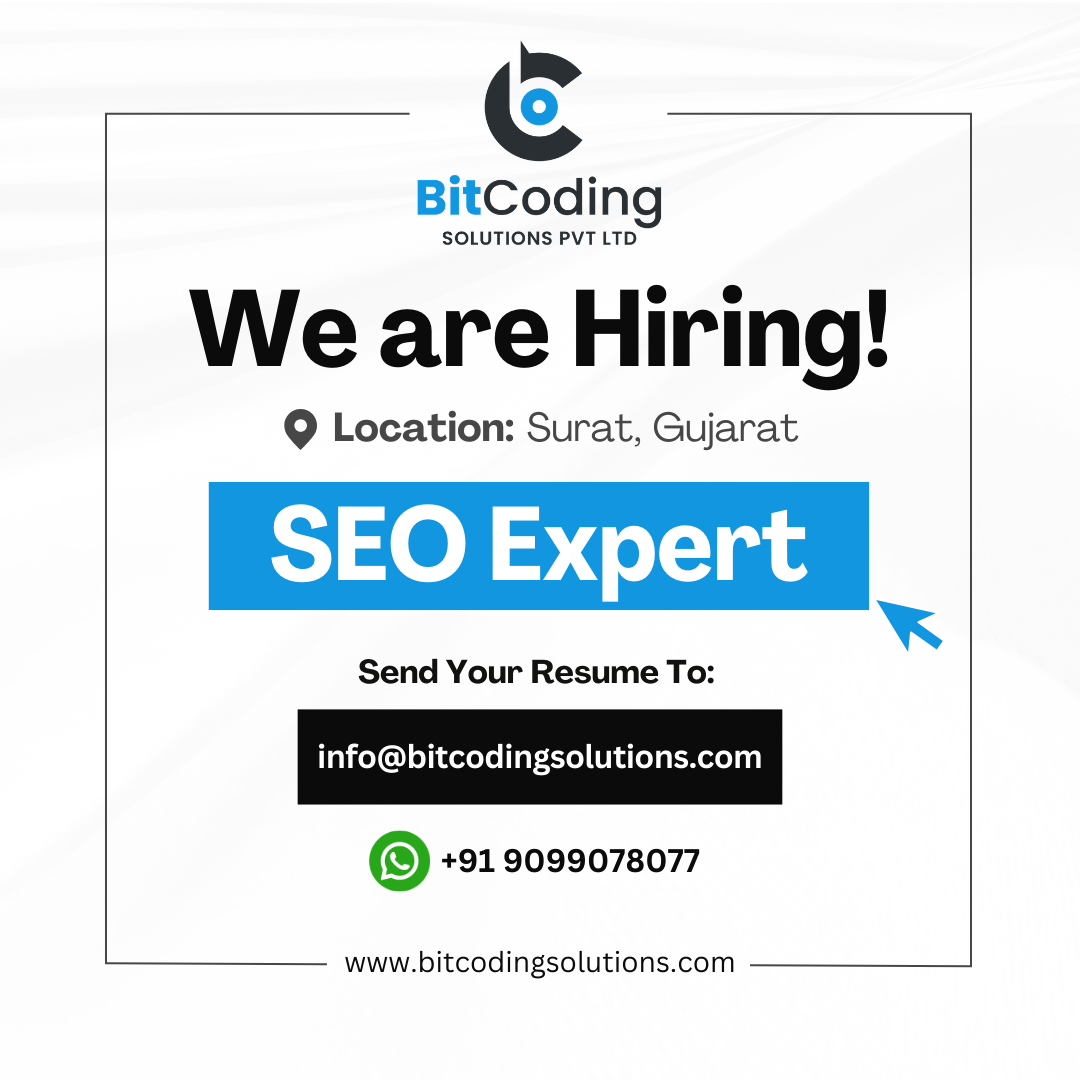 Bitcoding Solutions Facebook ad: Looking for SEO Expert to Drive Organic Growth