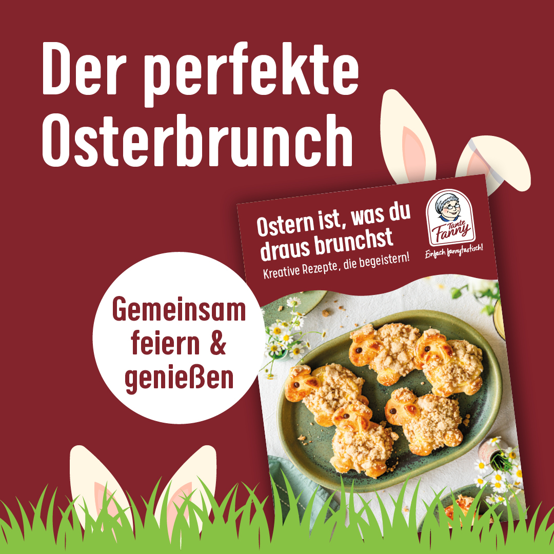 Tante Fanny Facebook ad: Ostern kann kommen!