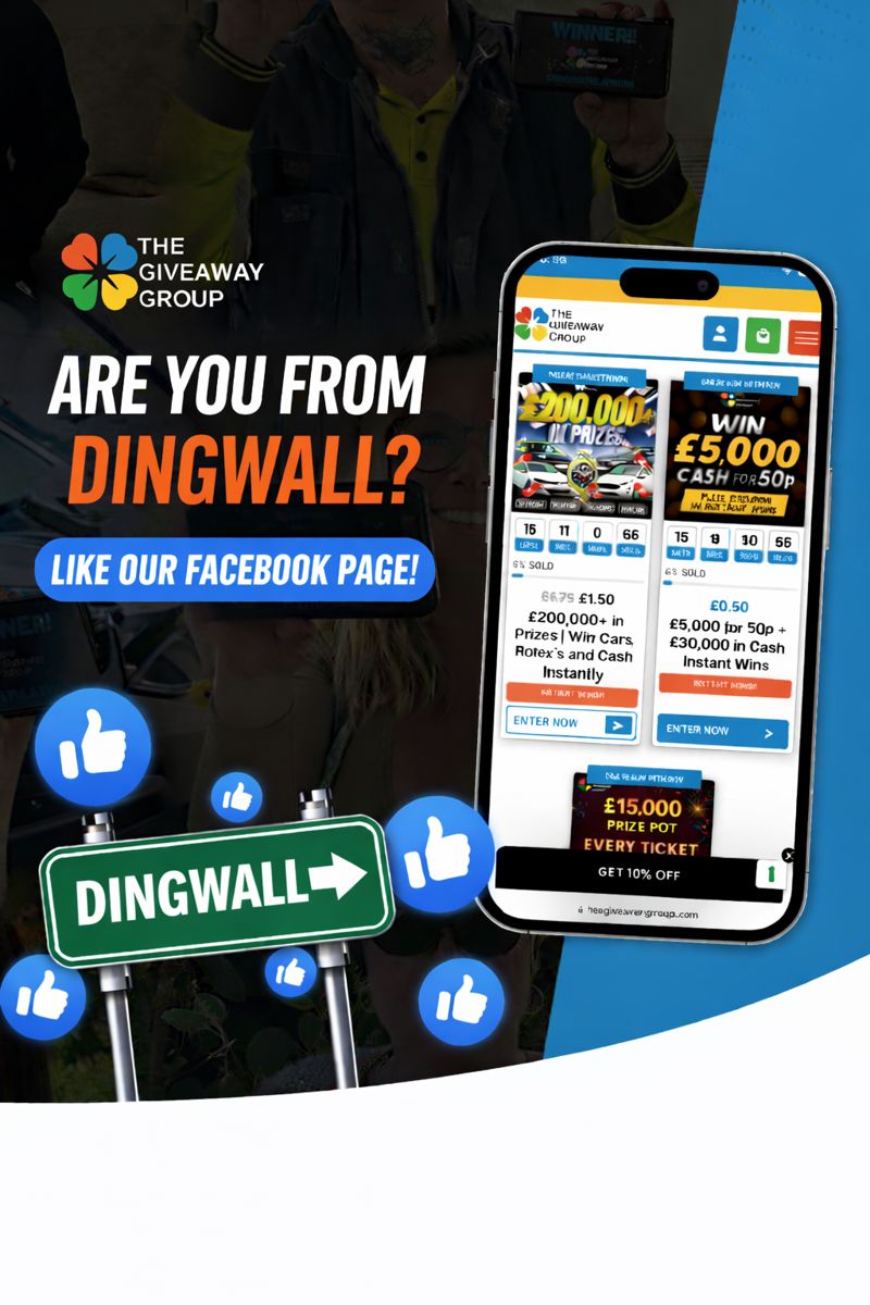 The Giveaway Group Facebook ad