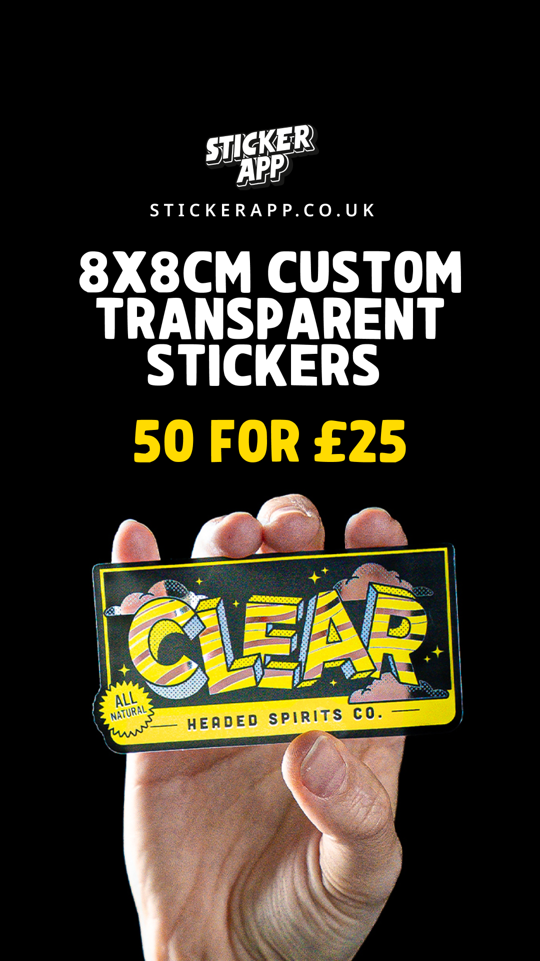 StickerApp Facebook ad