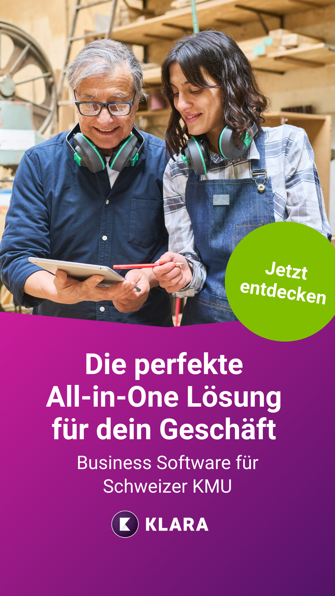 KLARA.ch Facebook ad