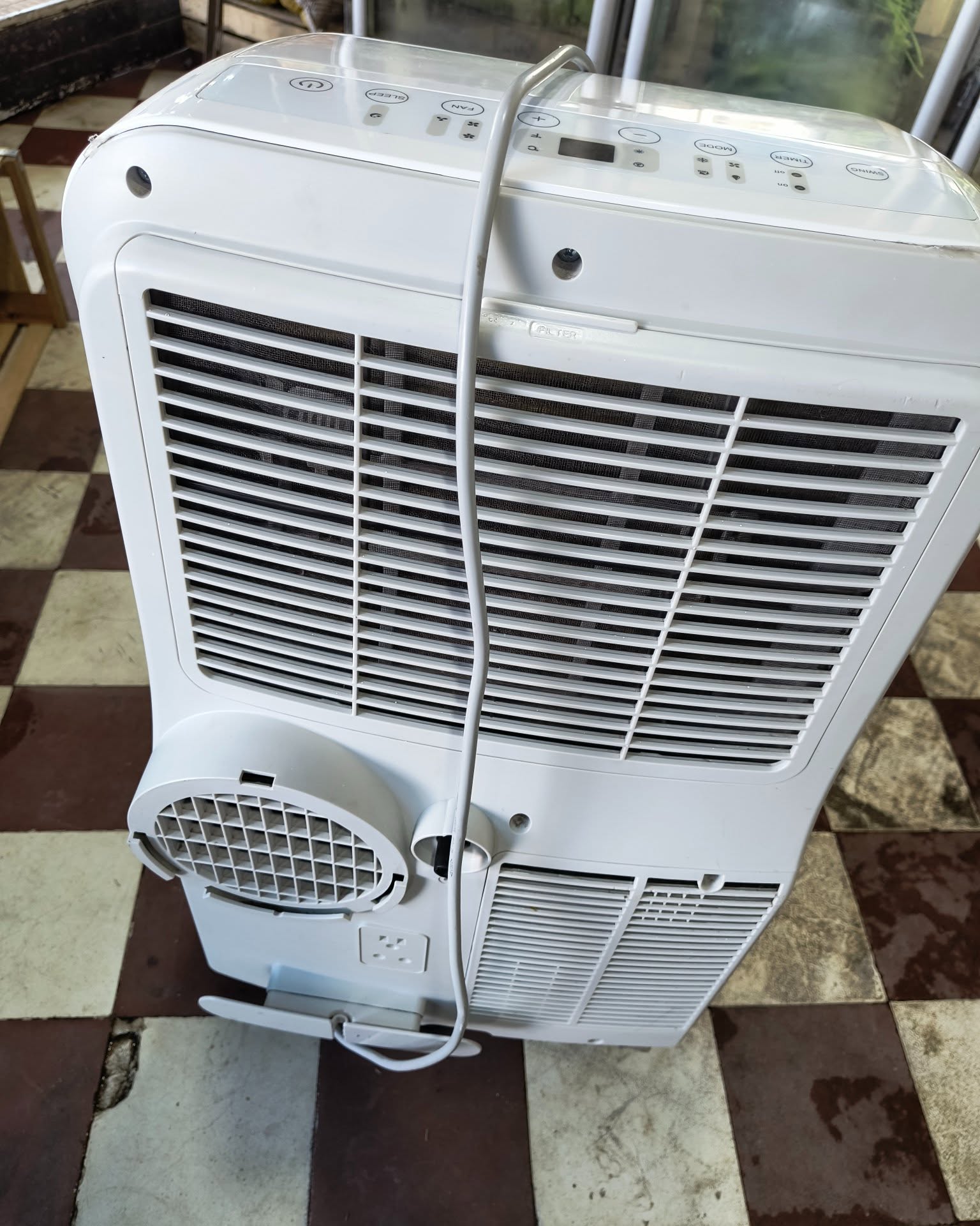 Bismark Siles Facebook ad: aire acondicionador portatil