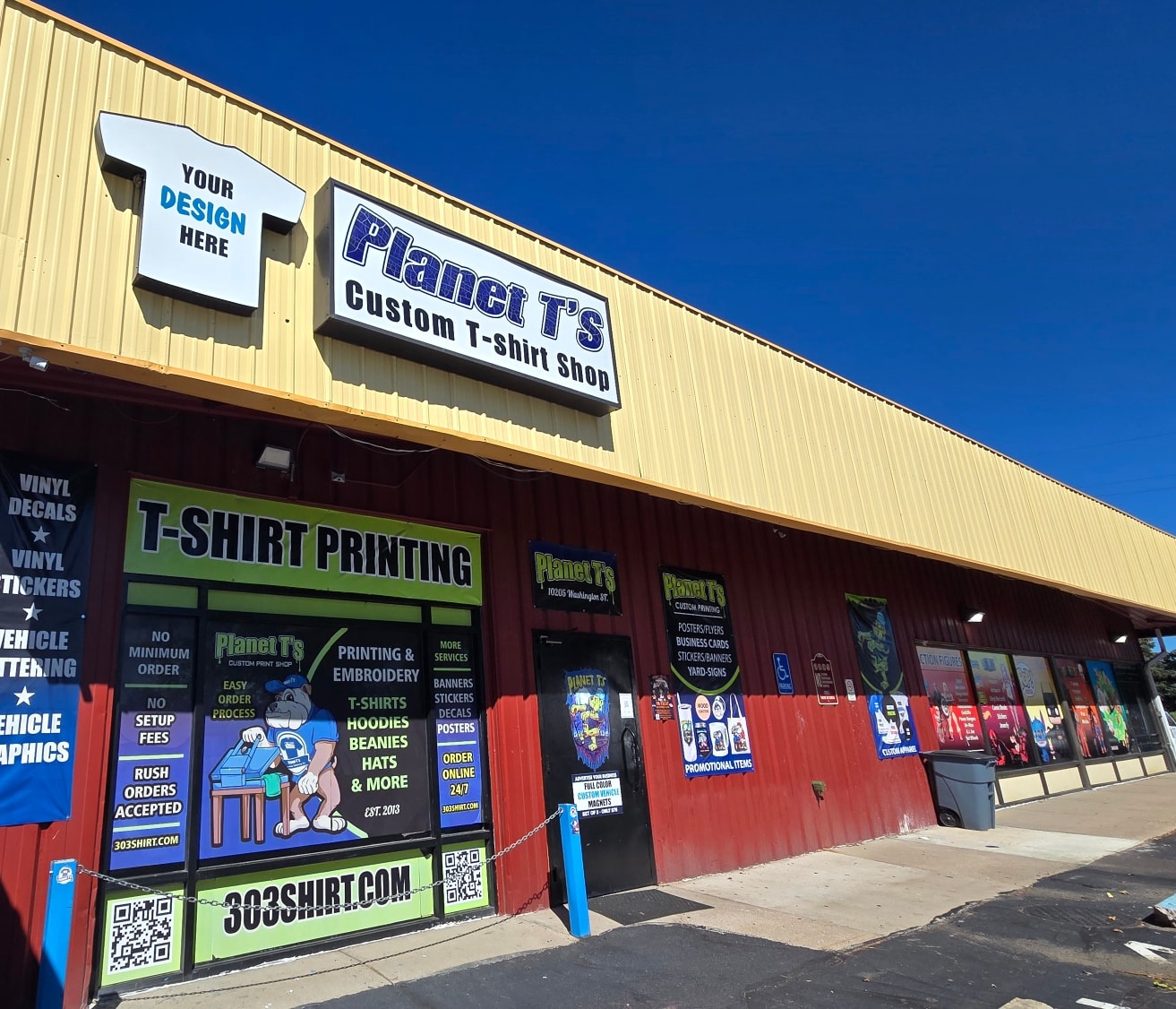 Planet T's Facebook ad