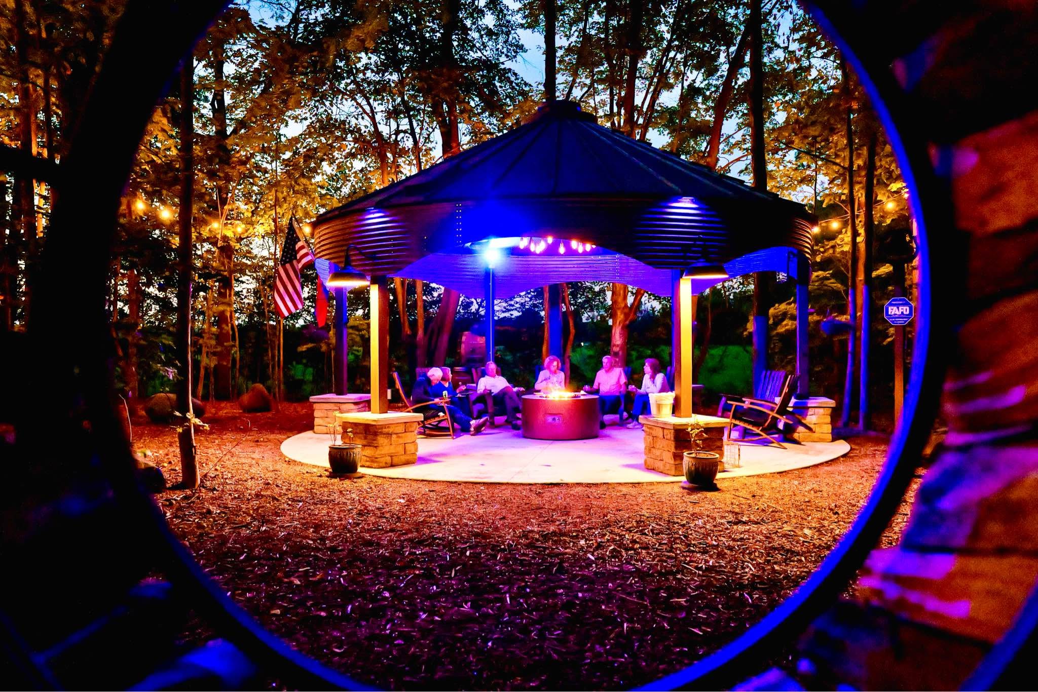 Todd Scheel Facebook ad: Grain Bin Gazebo