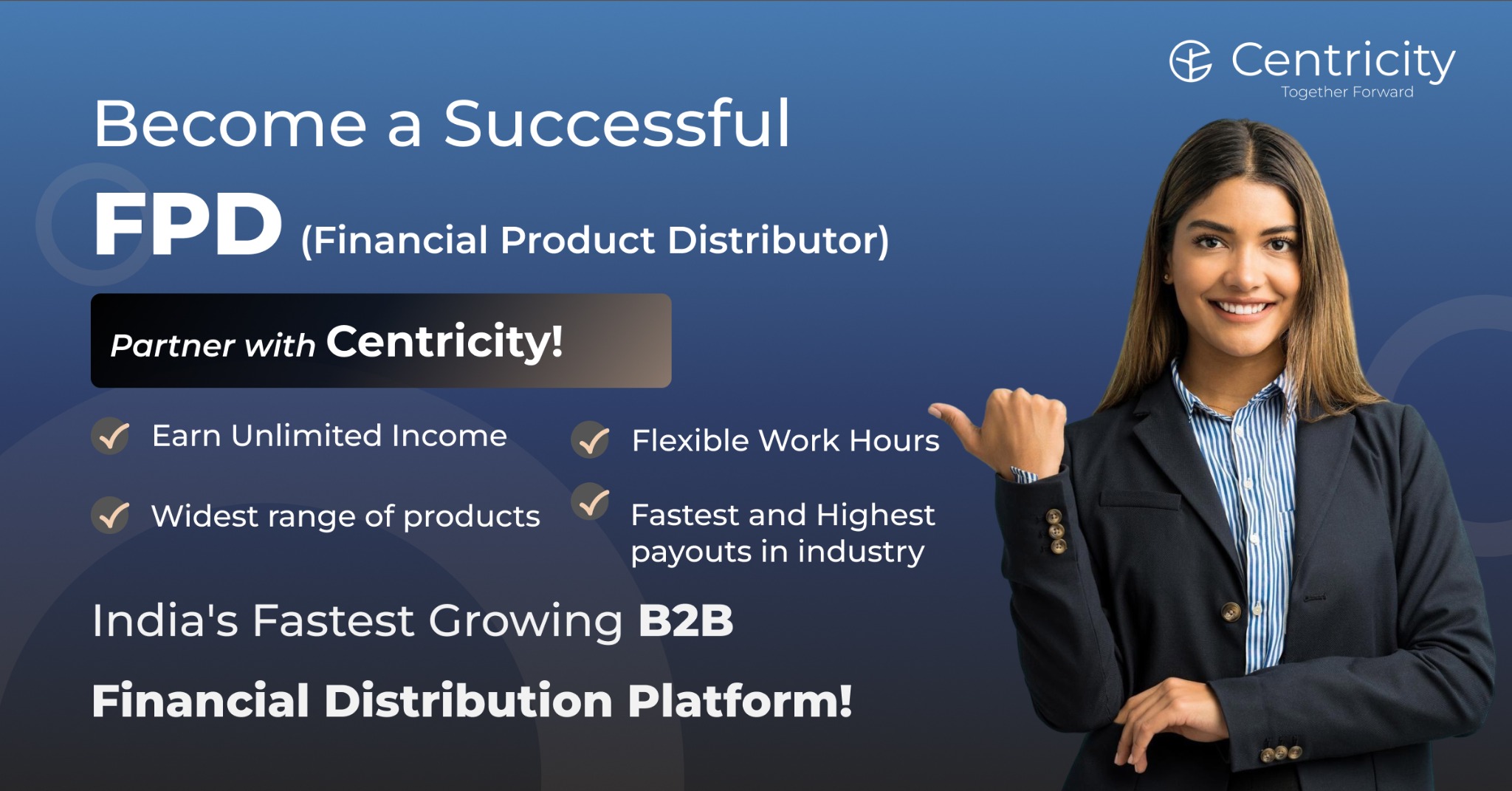 Centricity WealthTech Facebook ad