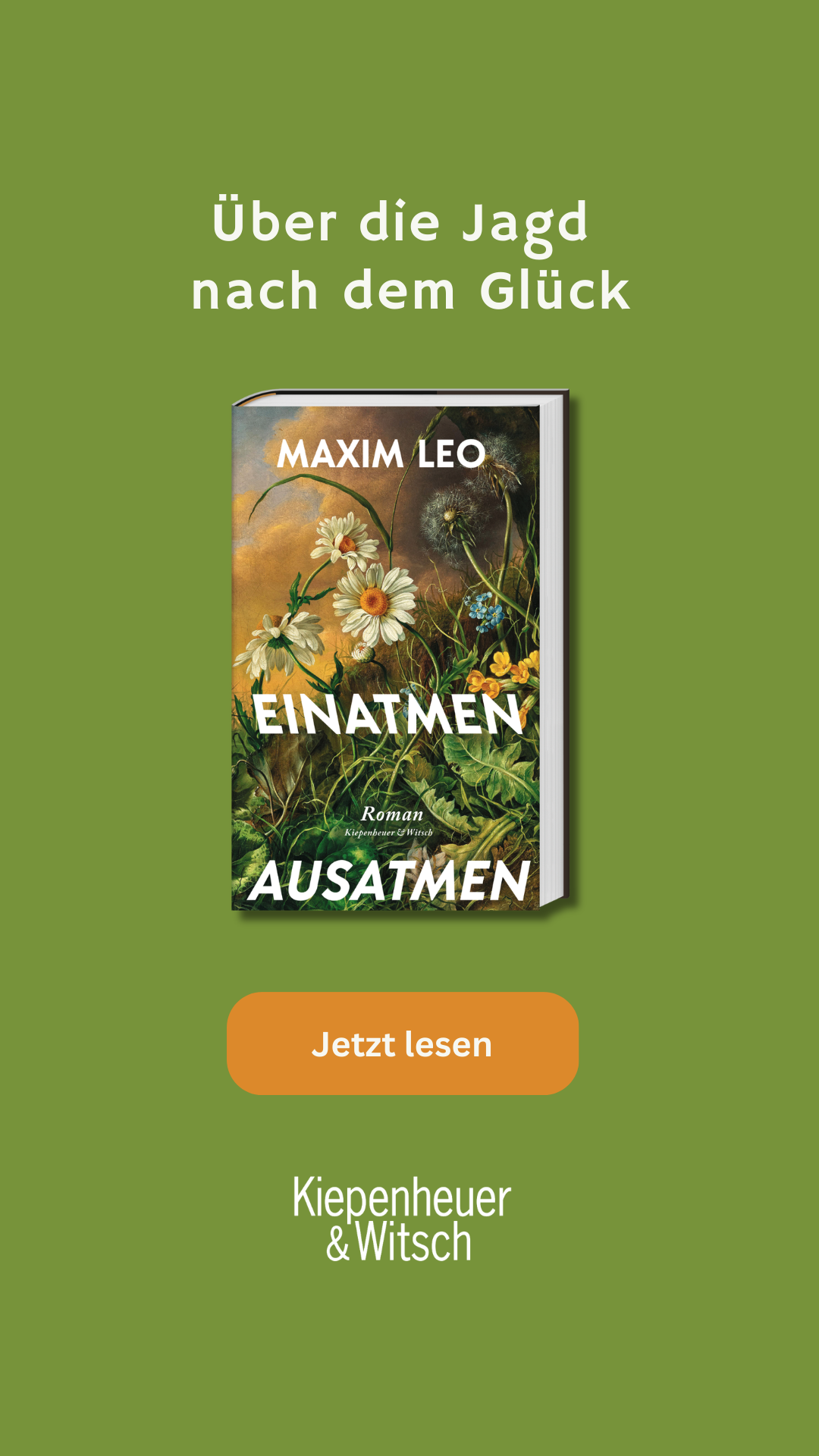 Verlag Kiepenheuer & Witsch Facebook ad from Mar 16, 2026
