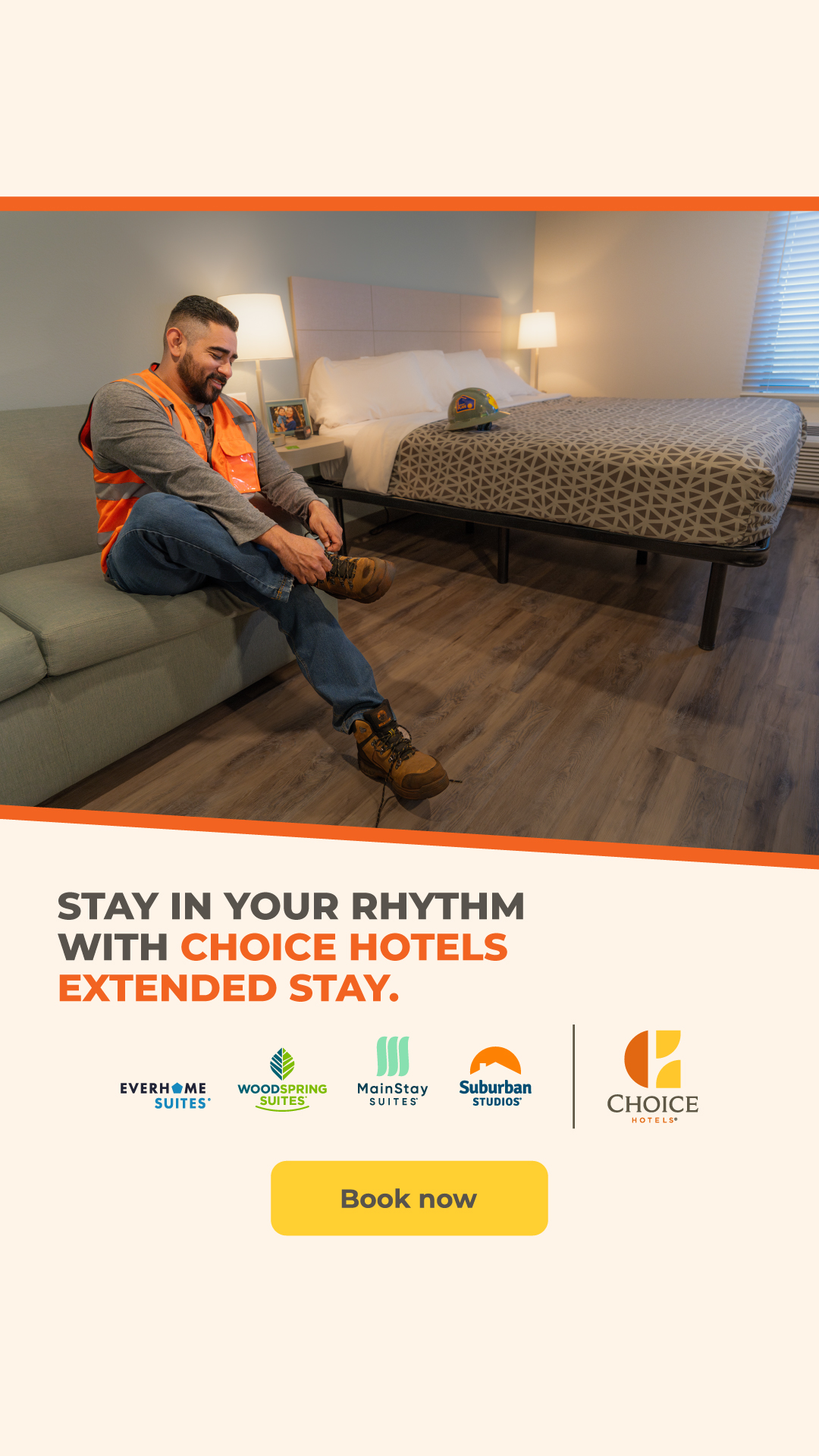 Choice Hotels Facebook ad