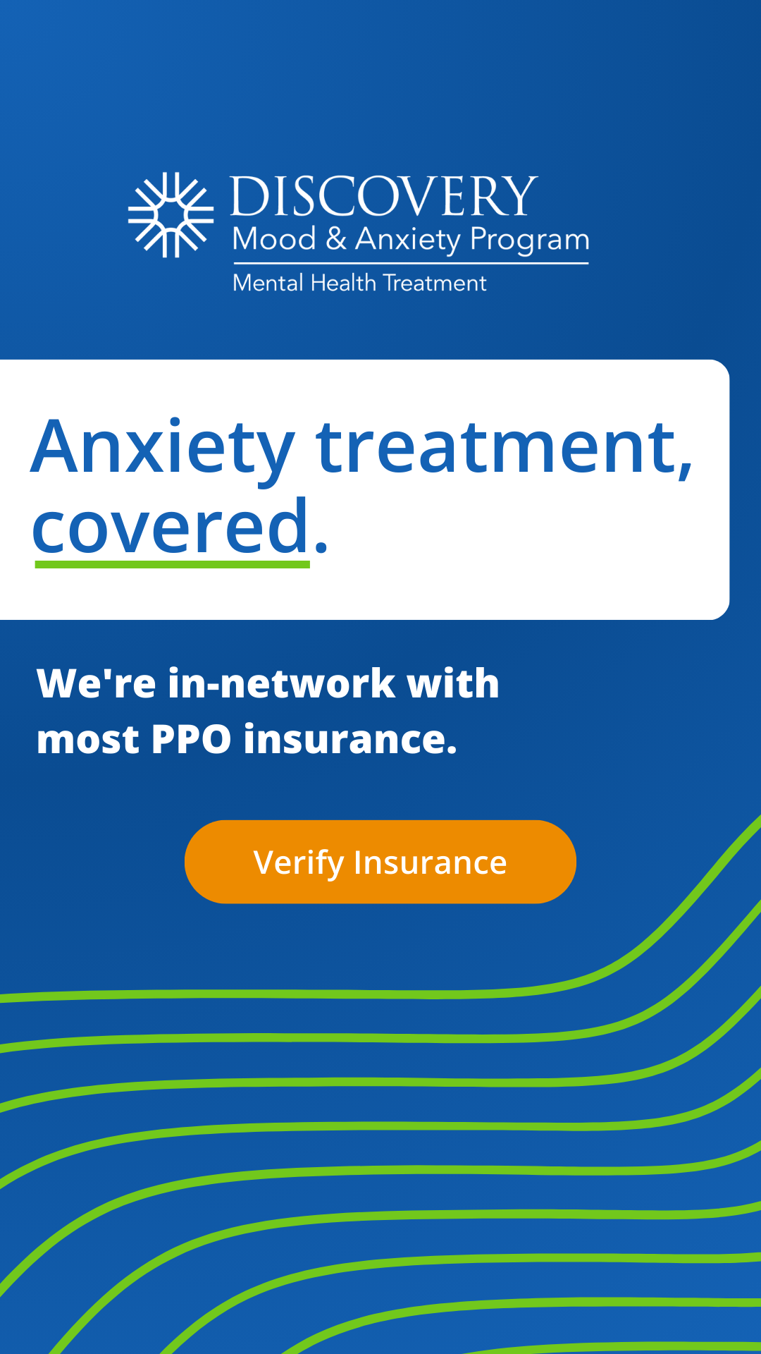 Discovery Mood & Anxiety Program Facebook ad from Jan 13, 2026