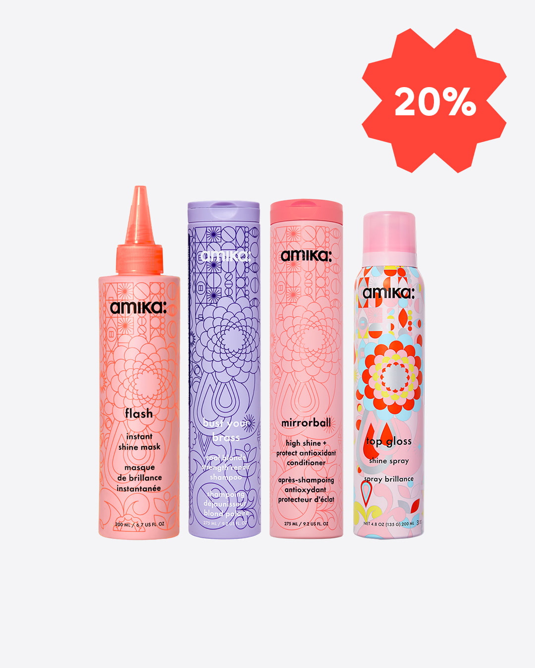 HeadBrands Facebook ad: 20% på amika Shine Collection och Blonde Collection vid…