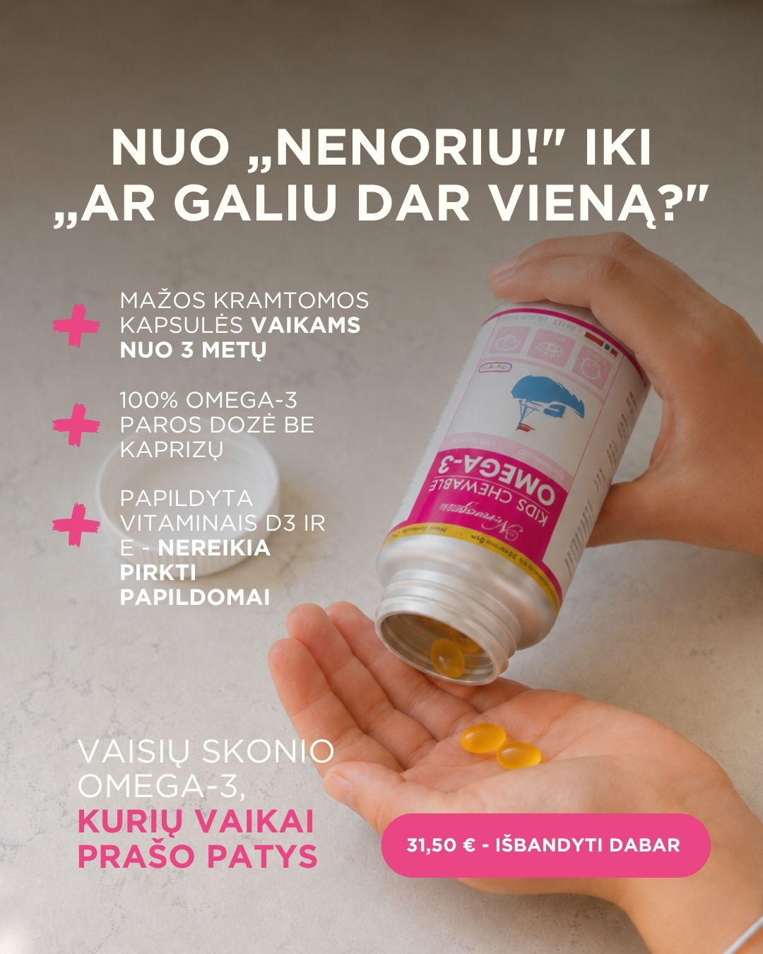 Omegalab.lt Facebook ad