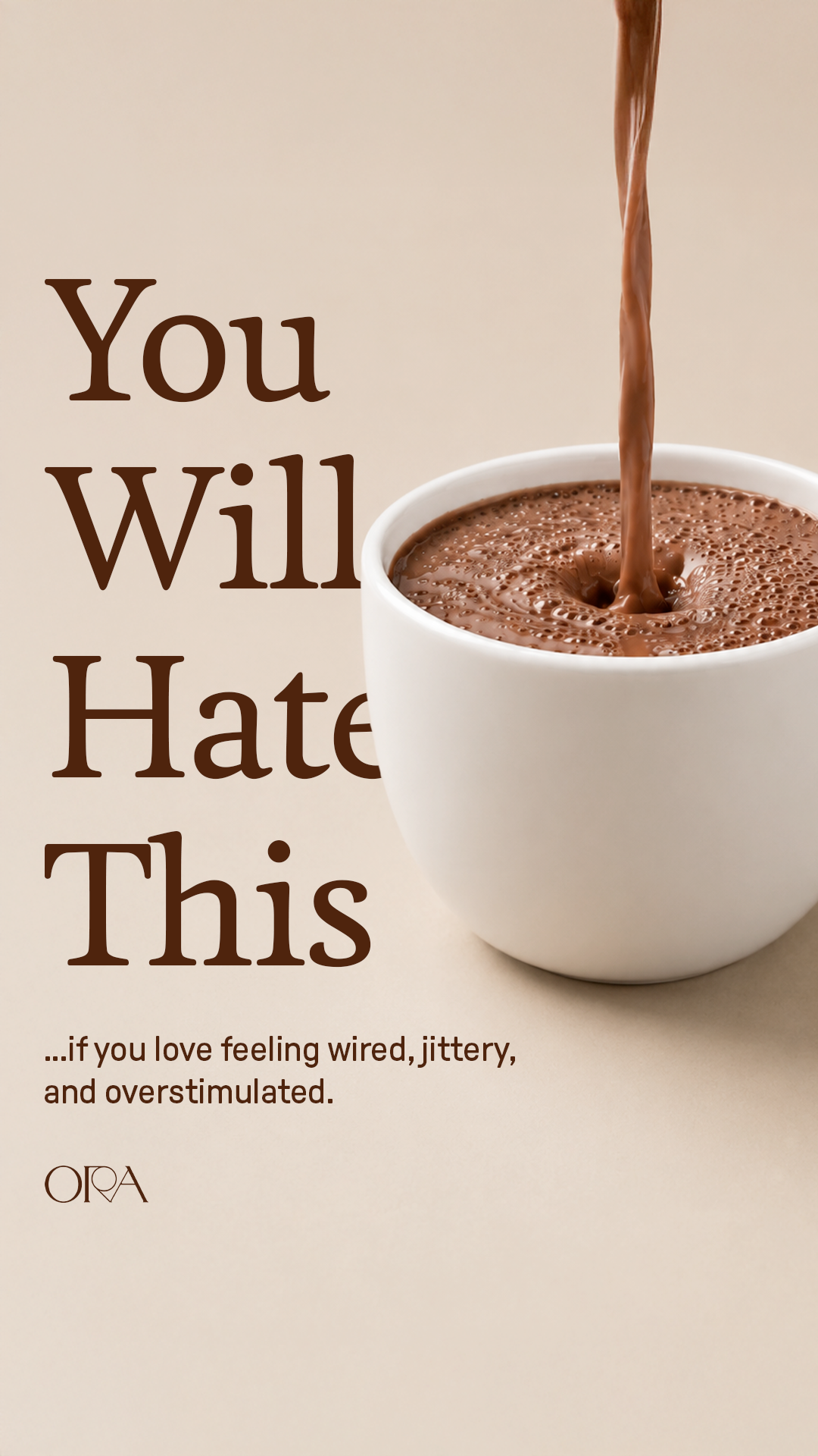 Ora Cacao Facebook ad
