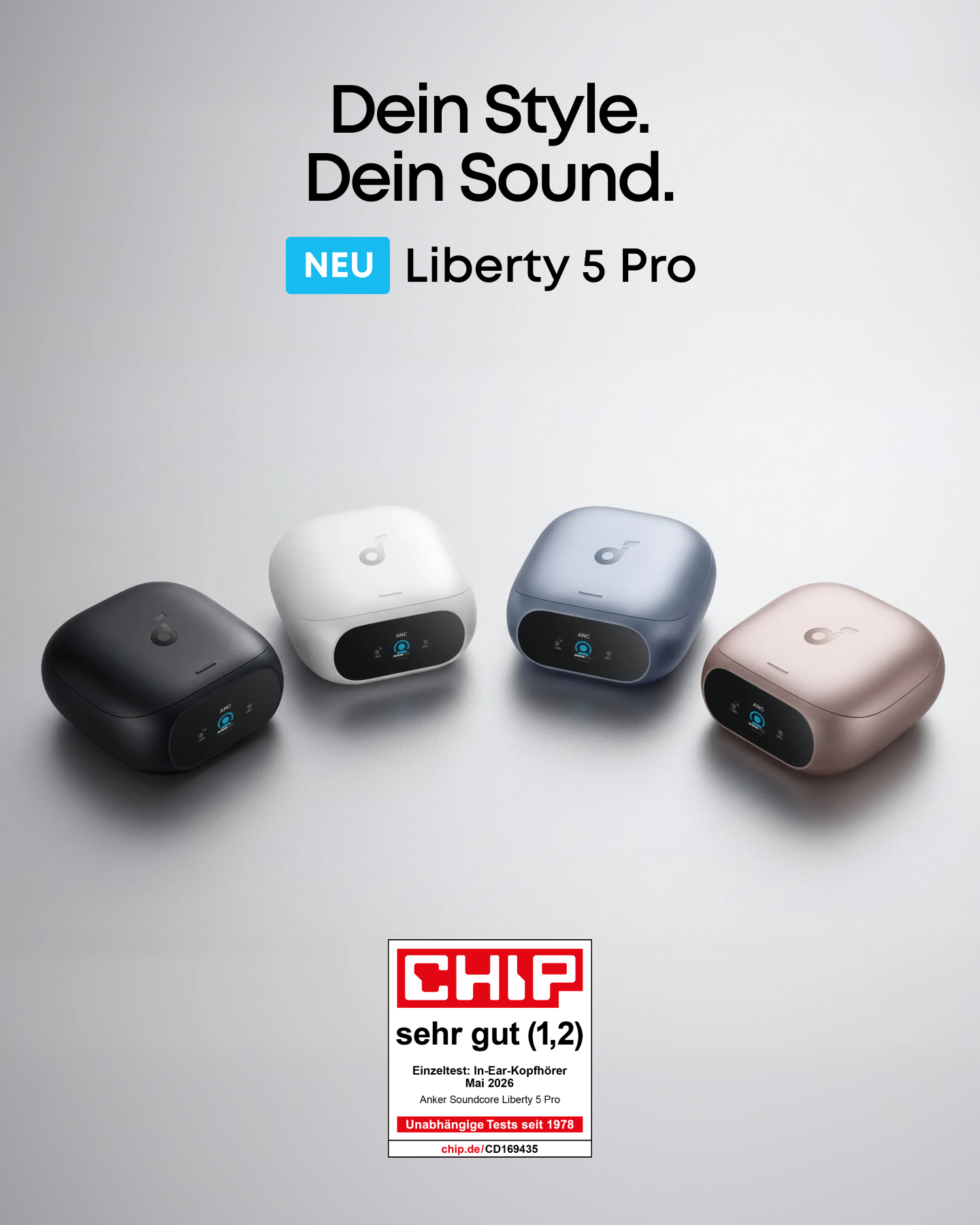 soundcore Deutschland Facebook ad from Jun 5, 2026