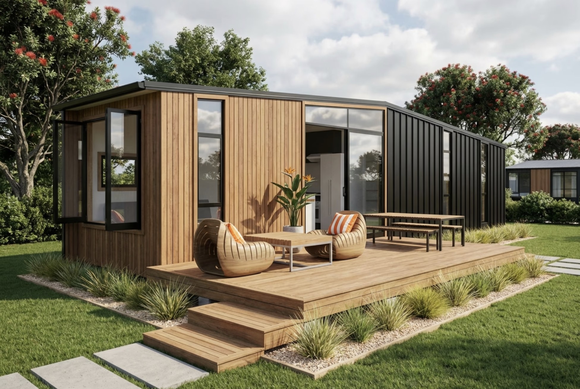 Toby Newman-Dennis Facebook ad: 36m2 Tiny Home / Granny Flat, The Sophia