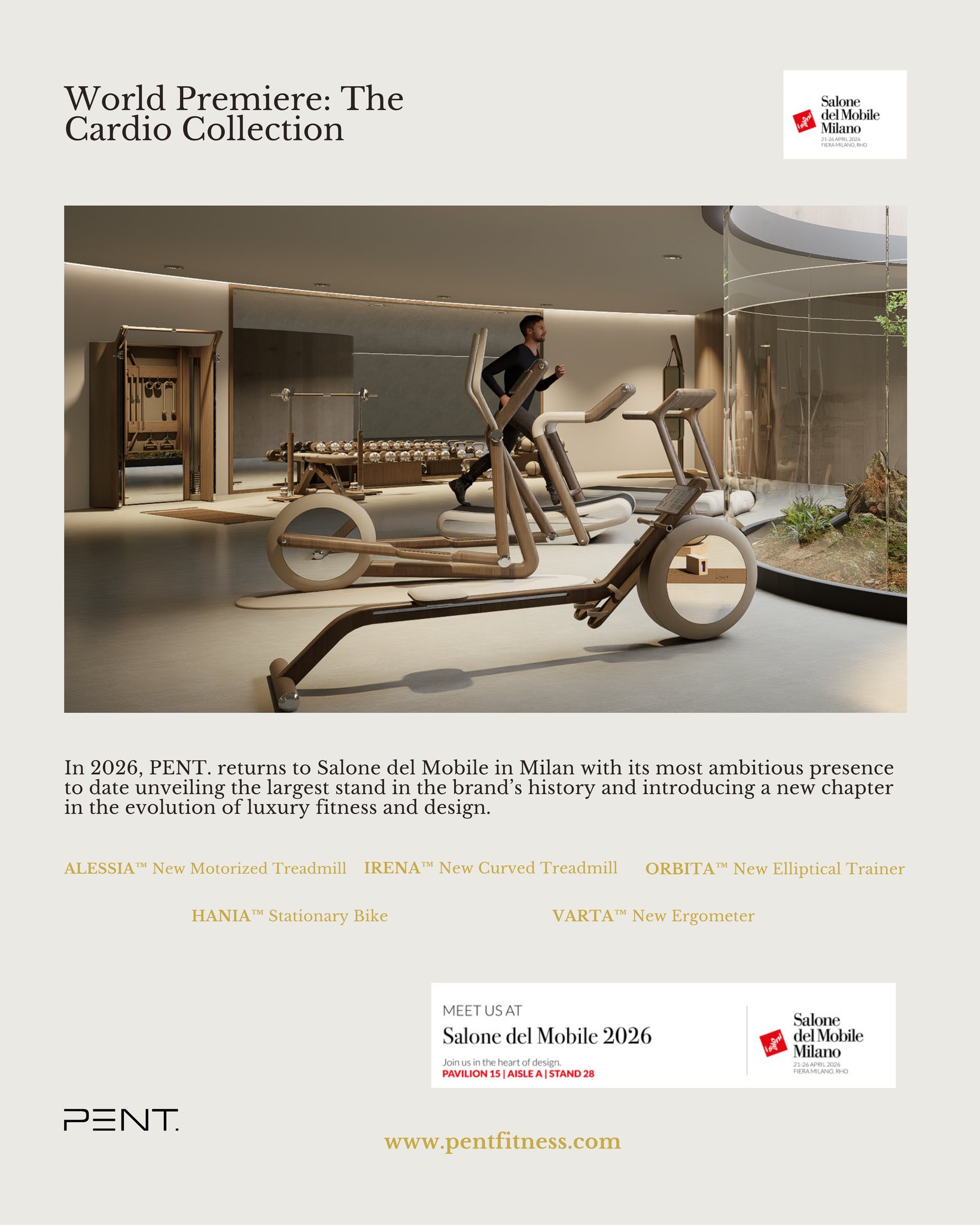 PENT. Luxury Fitness Equipment Facebook ad