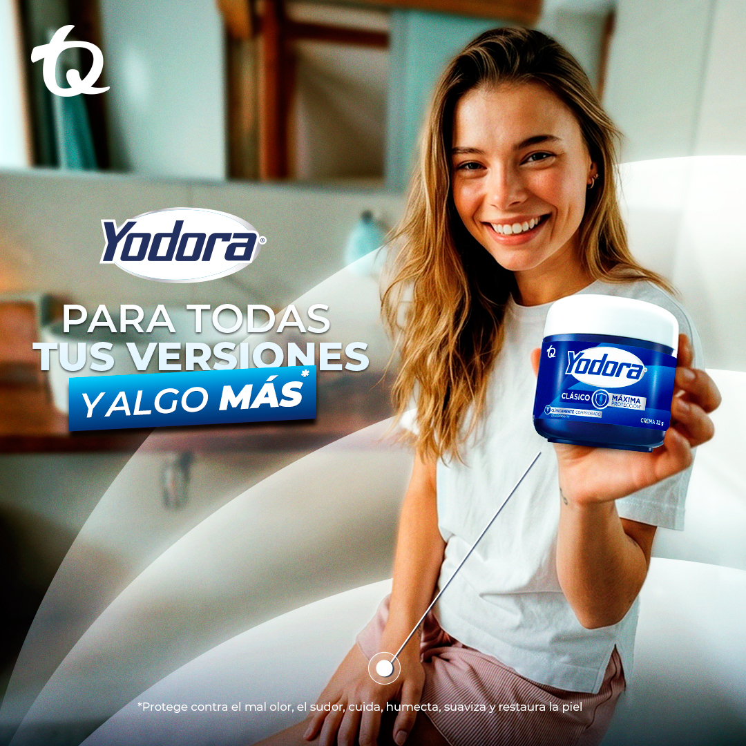 Yodora Colombia Facebook ad: Hay días de días, pero en todos necesitas…