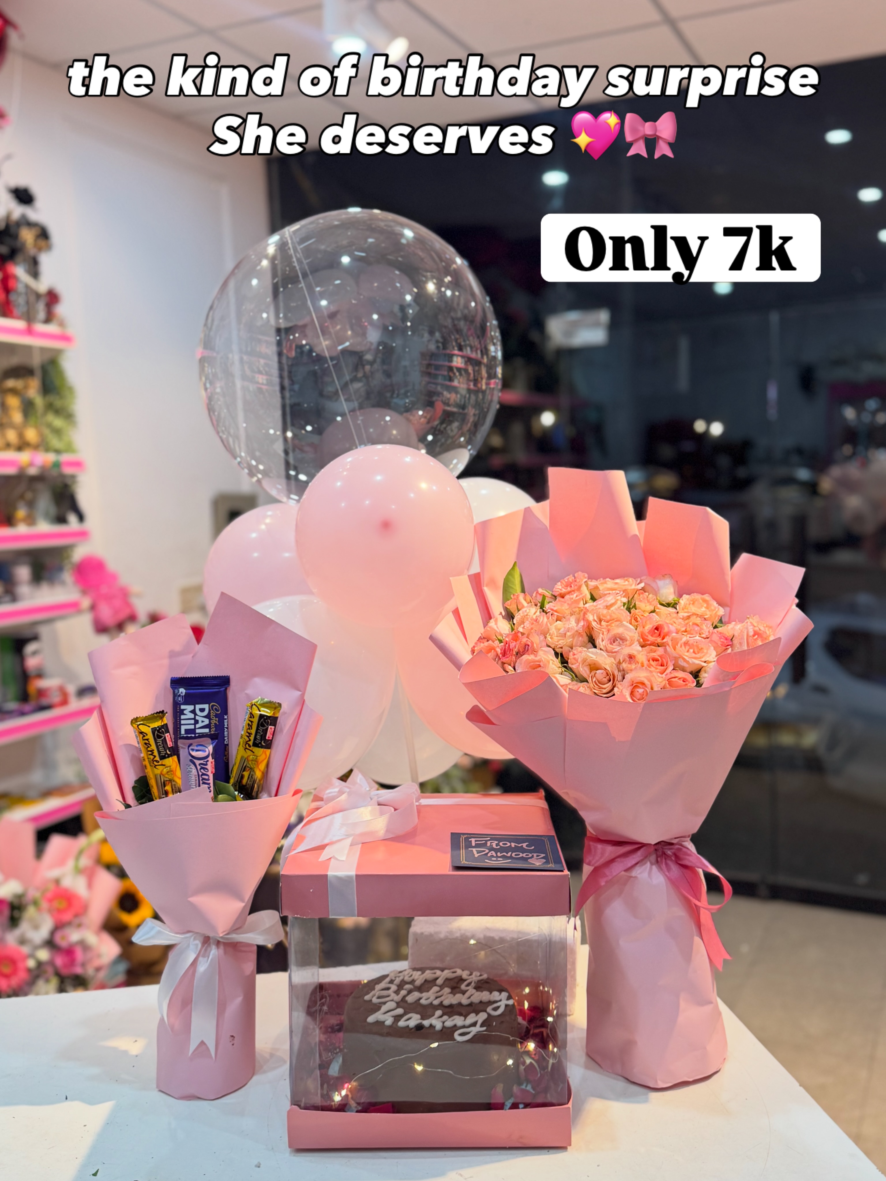 BouquetBar.pk Facebook ad