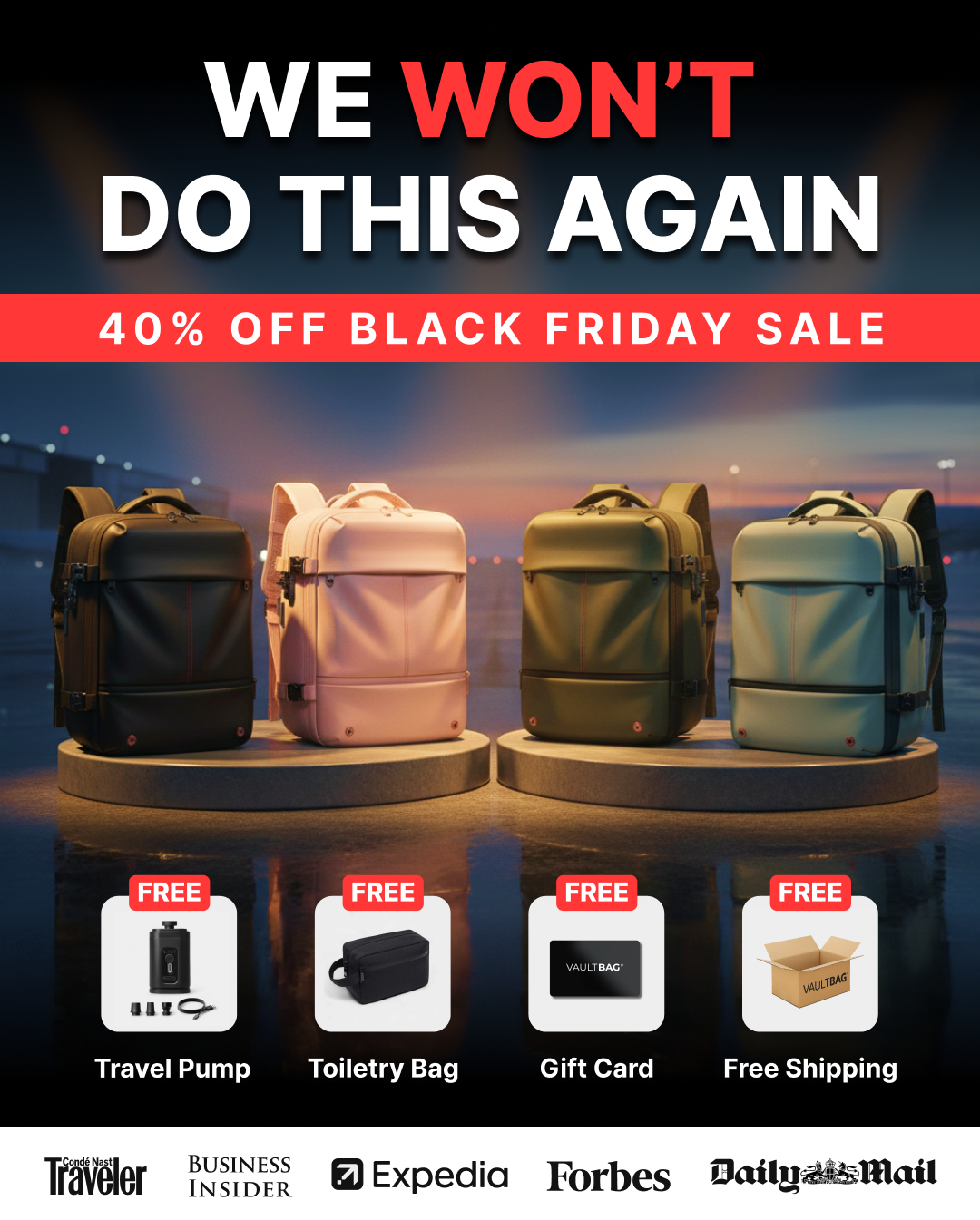 VAULTBAG Facebook ad