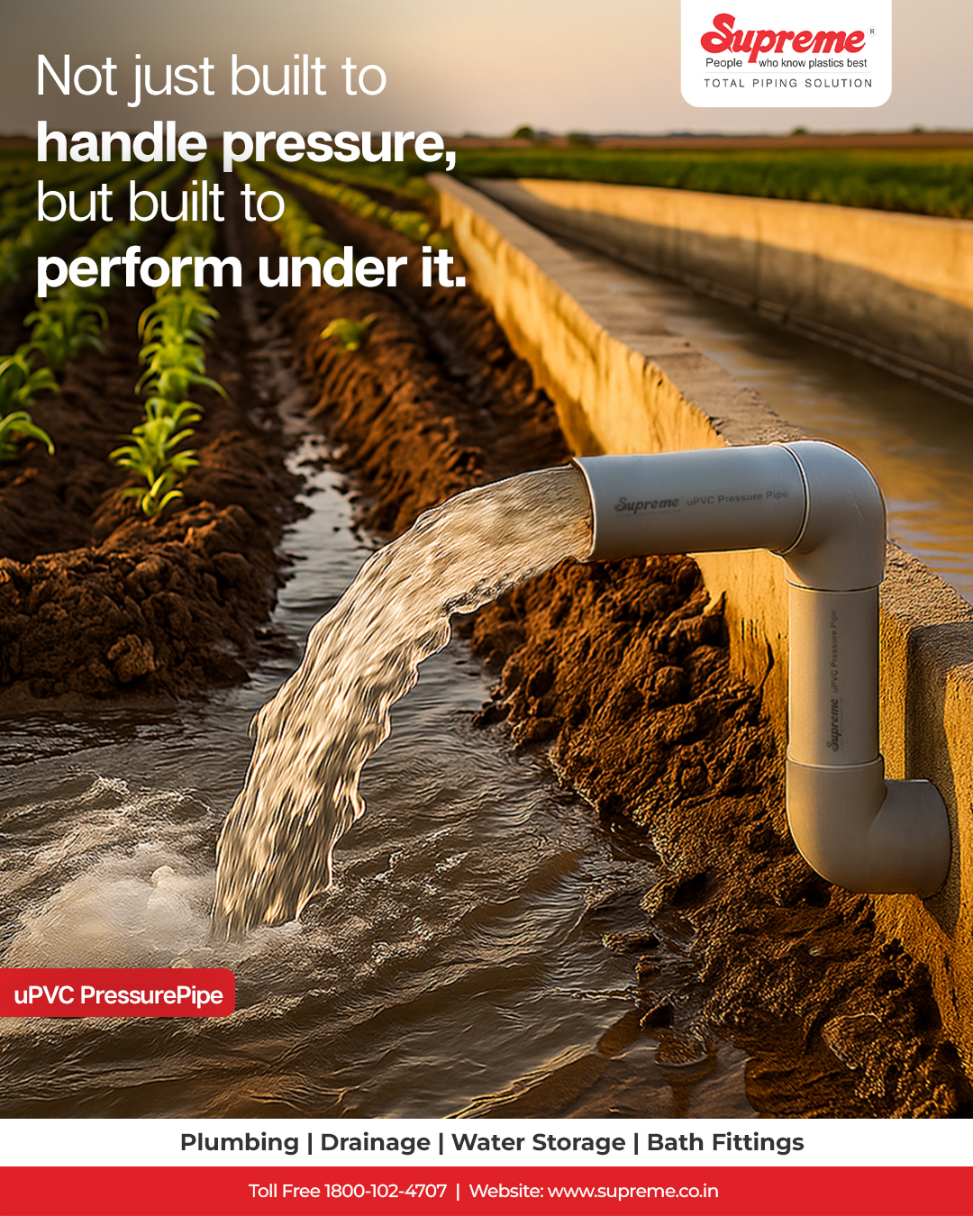 Supreme Pipes Facebook ad