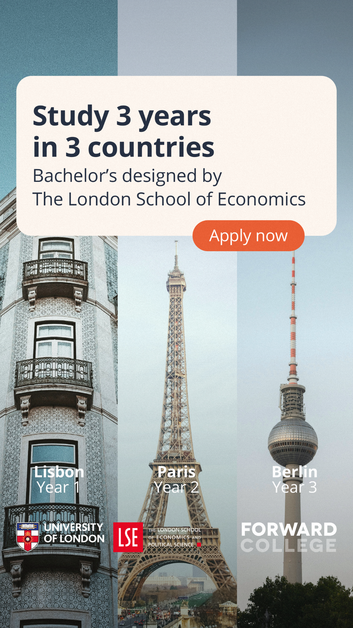 Forward College Facebook ad from Jun 26, 2026