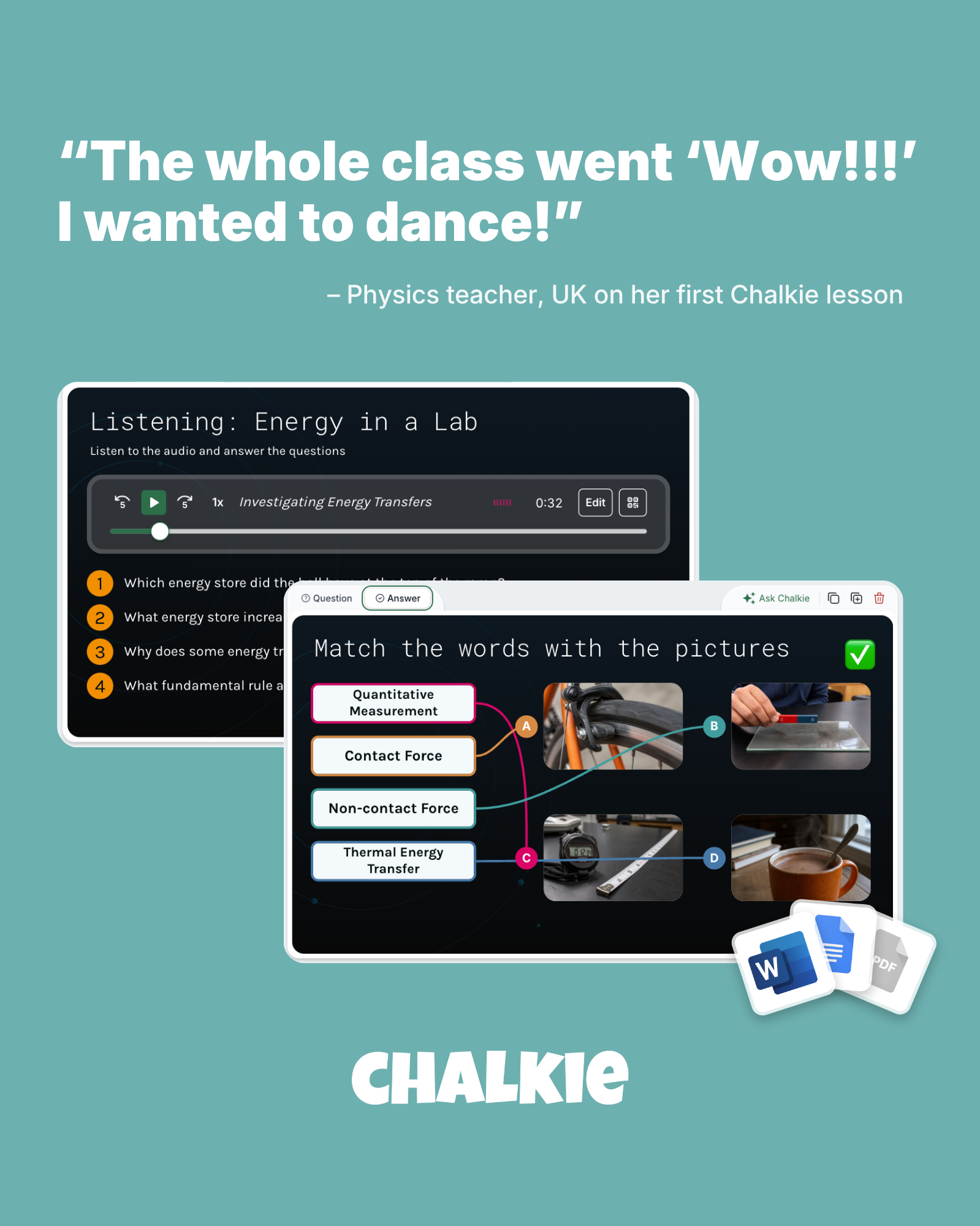 Chalkie AI Facebook ad