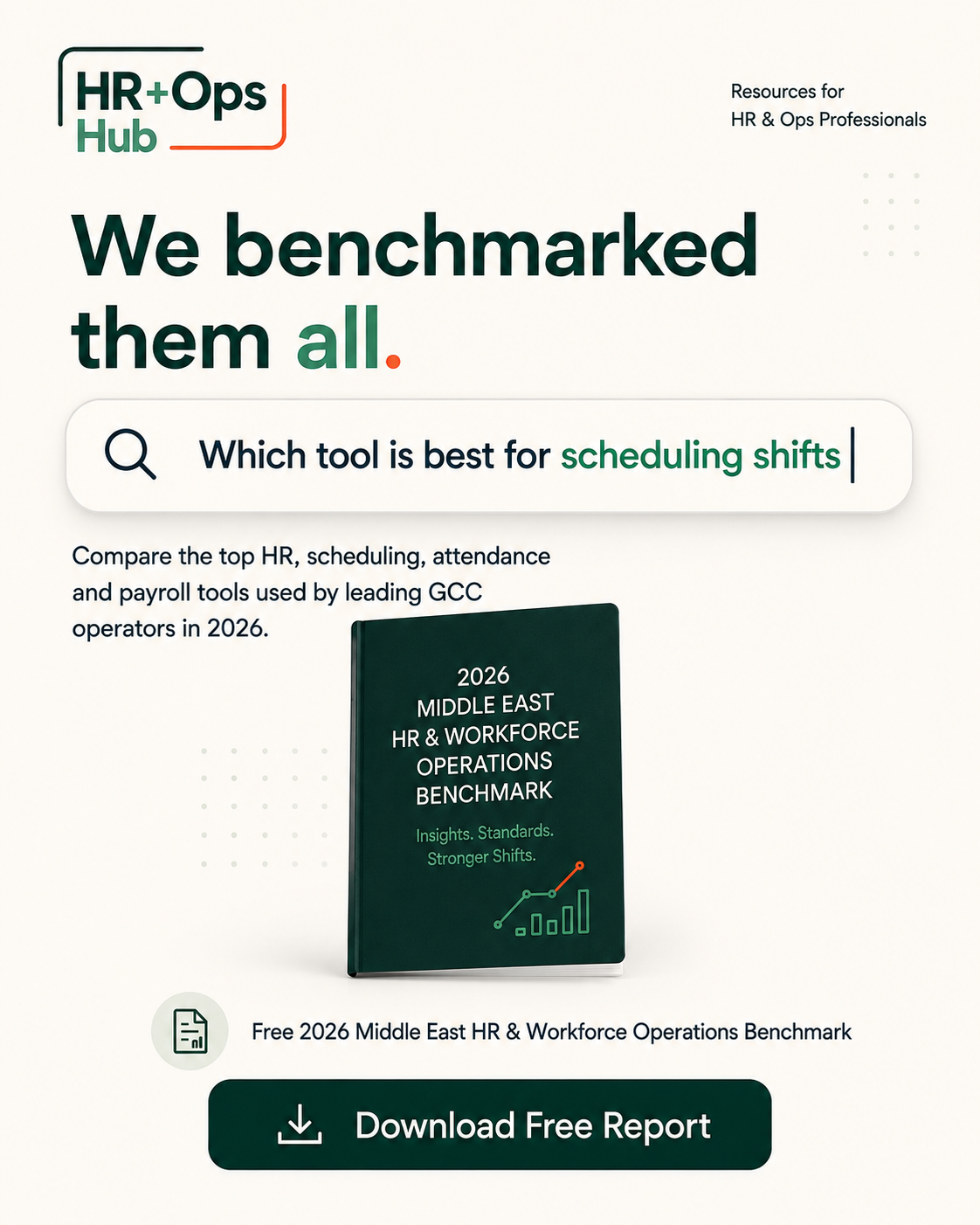 HR+Ops Hub Facebook ad: HR+Ops Hub, 2026 Frontline Workforce Report