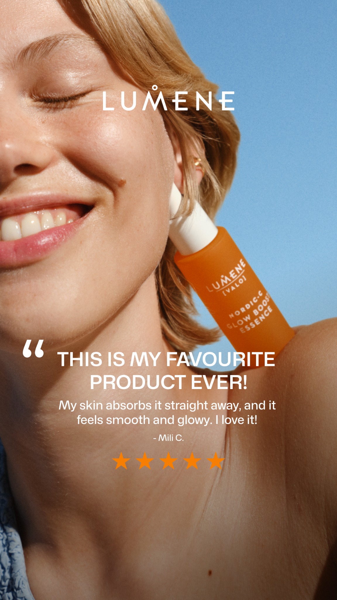 Lumene Facebook ad