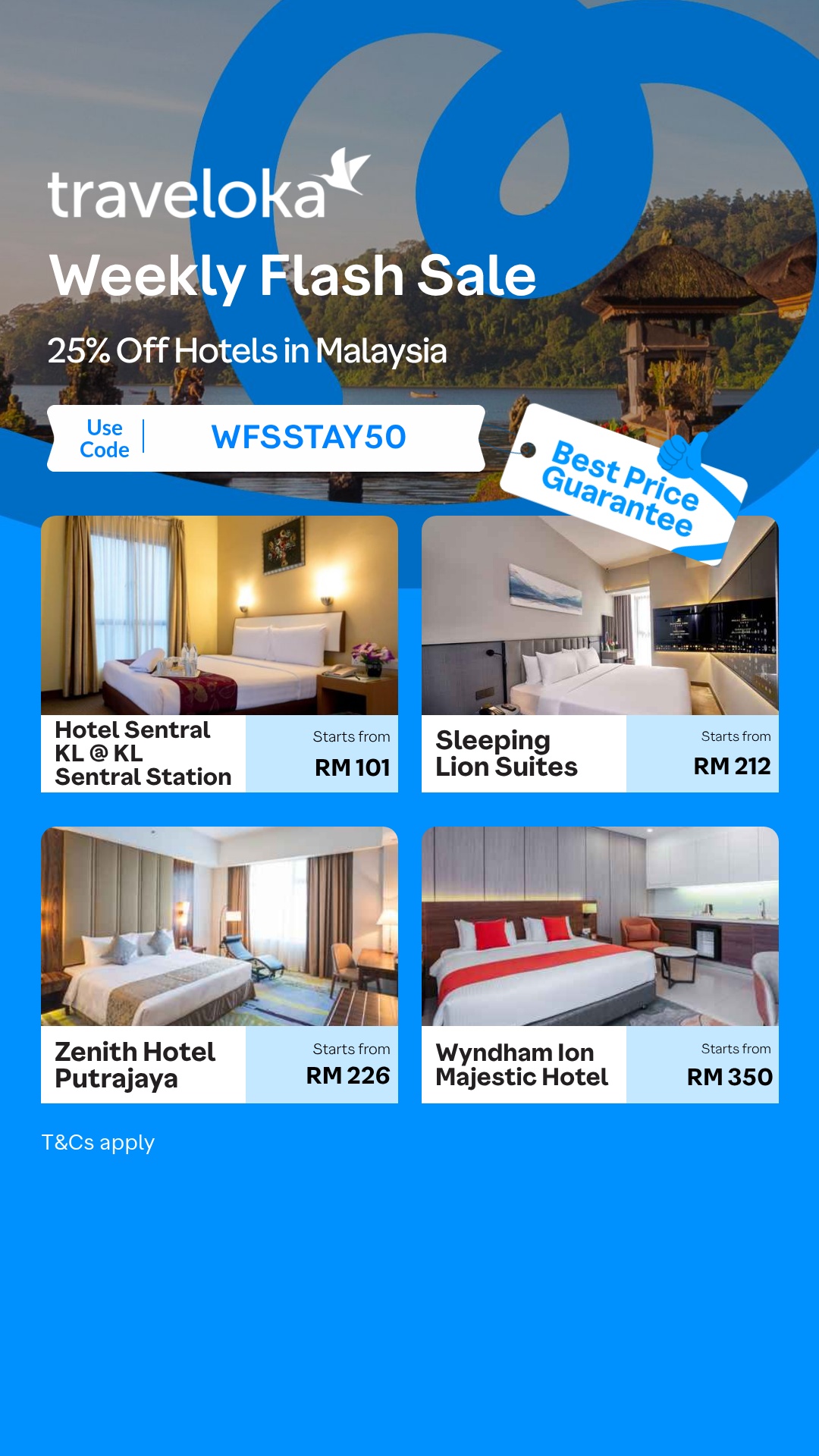 Traveloka Malaysia Facebook ad