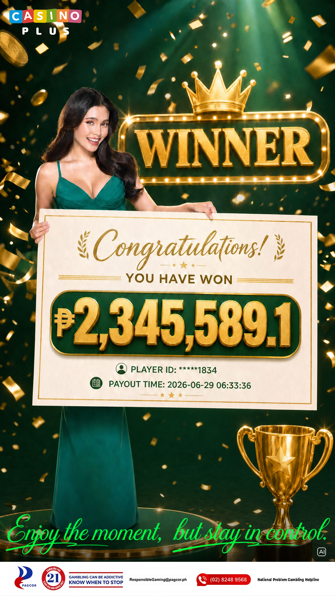 Casino Plus Facebook ad