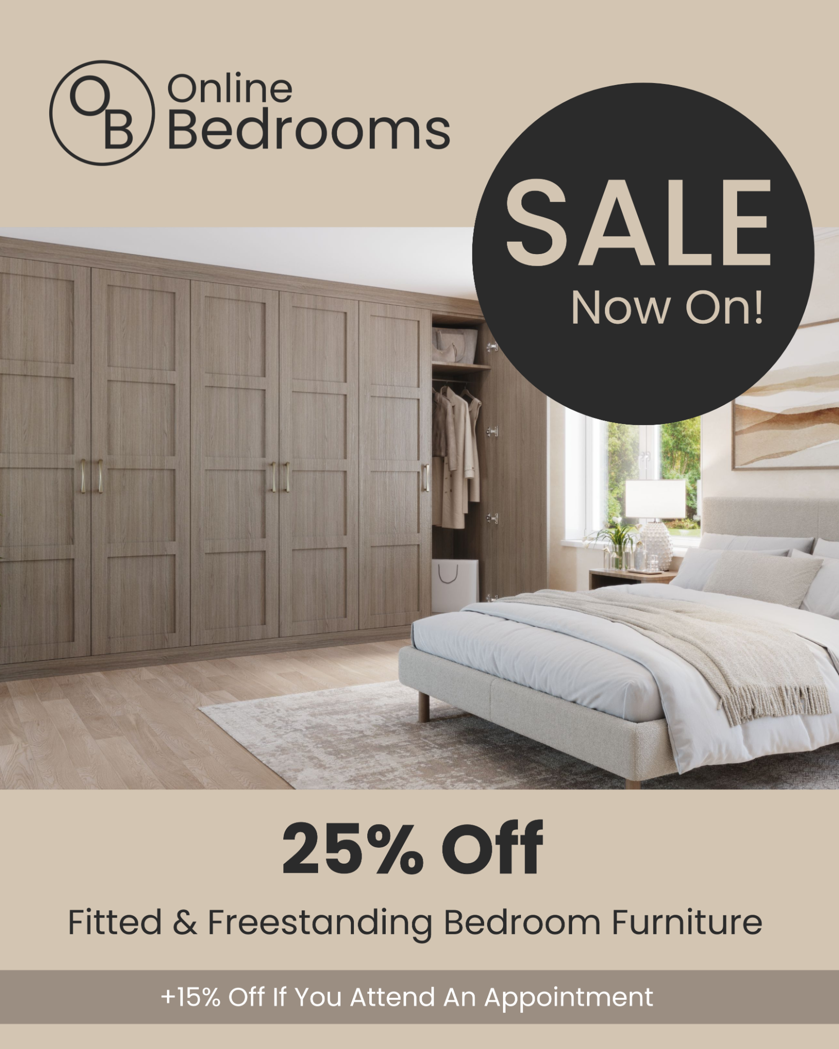 Online Bedrooms Facebook ad