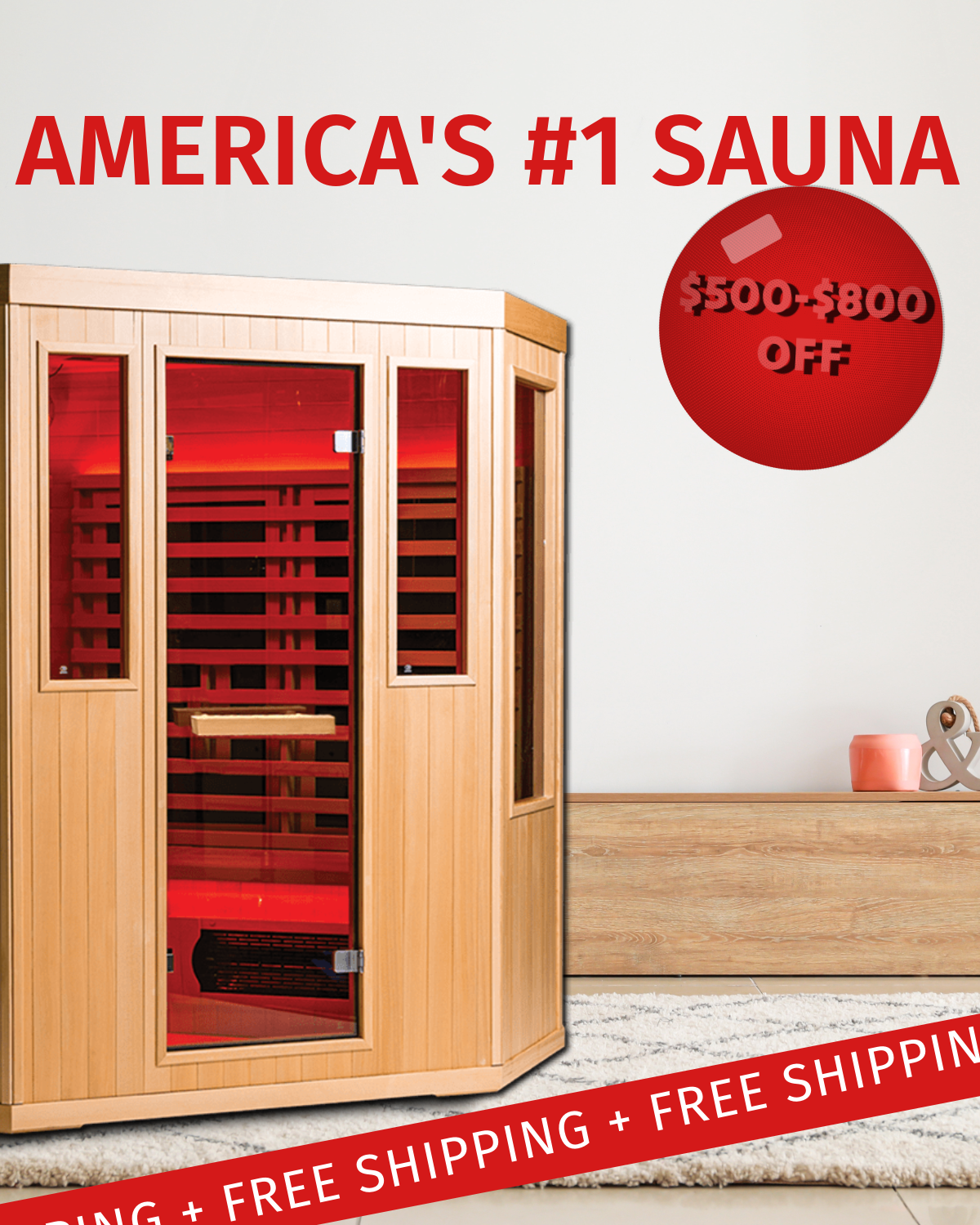 Good Health Saunas Facebook ad