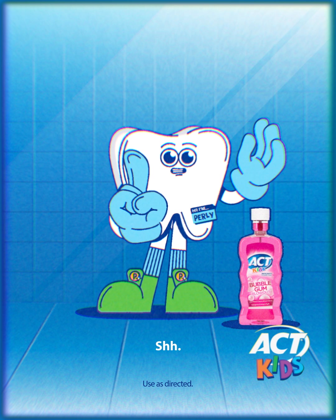 ACT Facebook ad: 60 seconds of cavity-fightin’ silence brought to you…