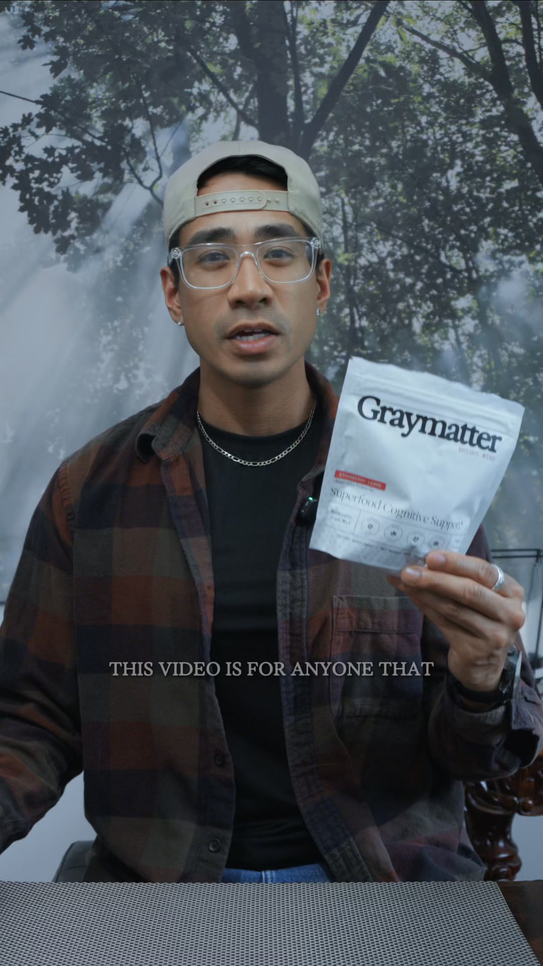 Graymatter Labs Facebook ad: The Daily Drink That Keeps You Focused