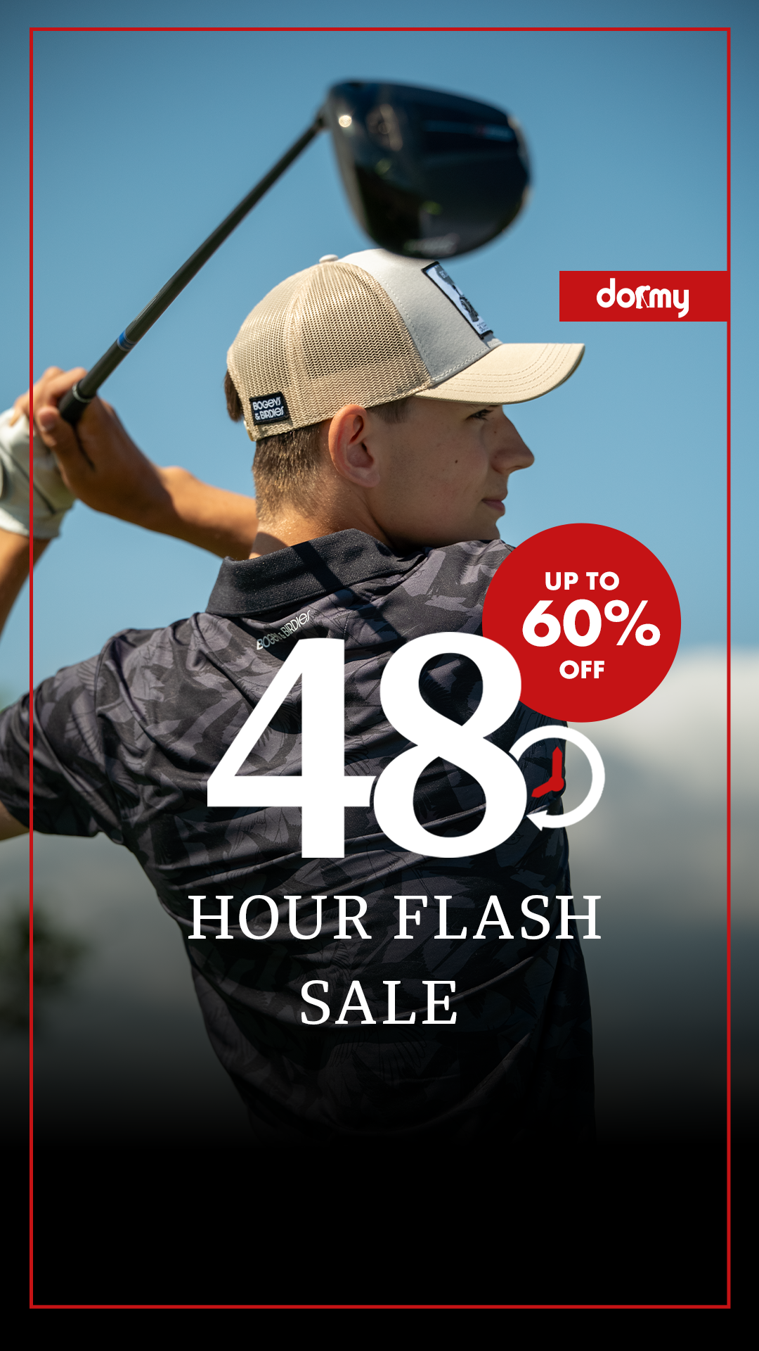 Dormy Golf Facebook ad