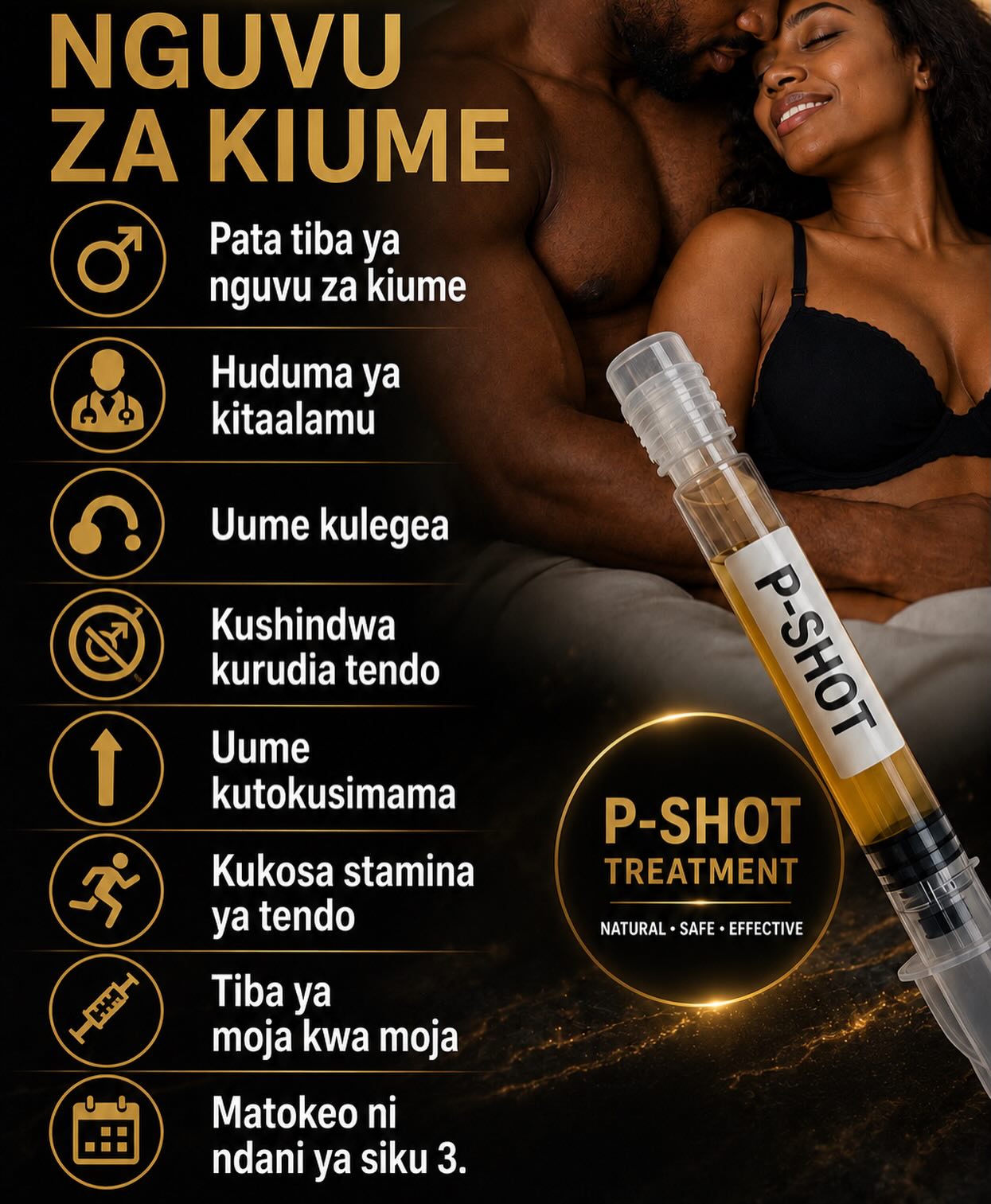 FLX Korean SkinClinic Facebook ad: NGUVU ZA KIUME