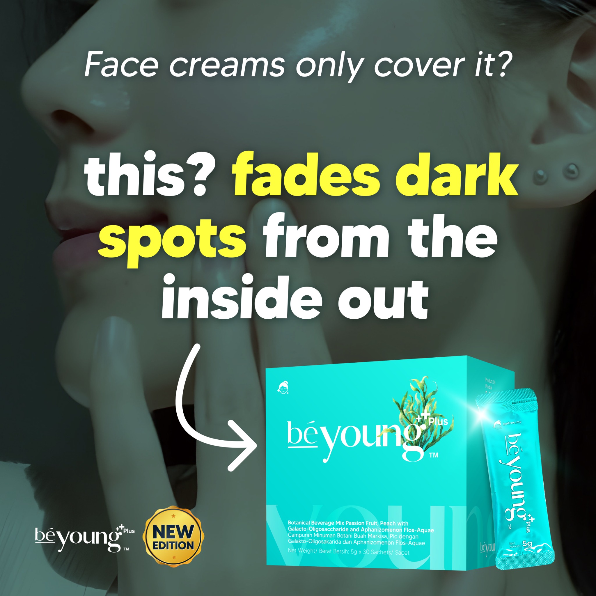 befree.my Facebook ad: First 80 new customers get a special new