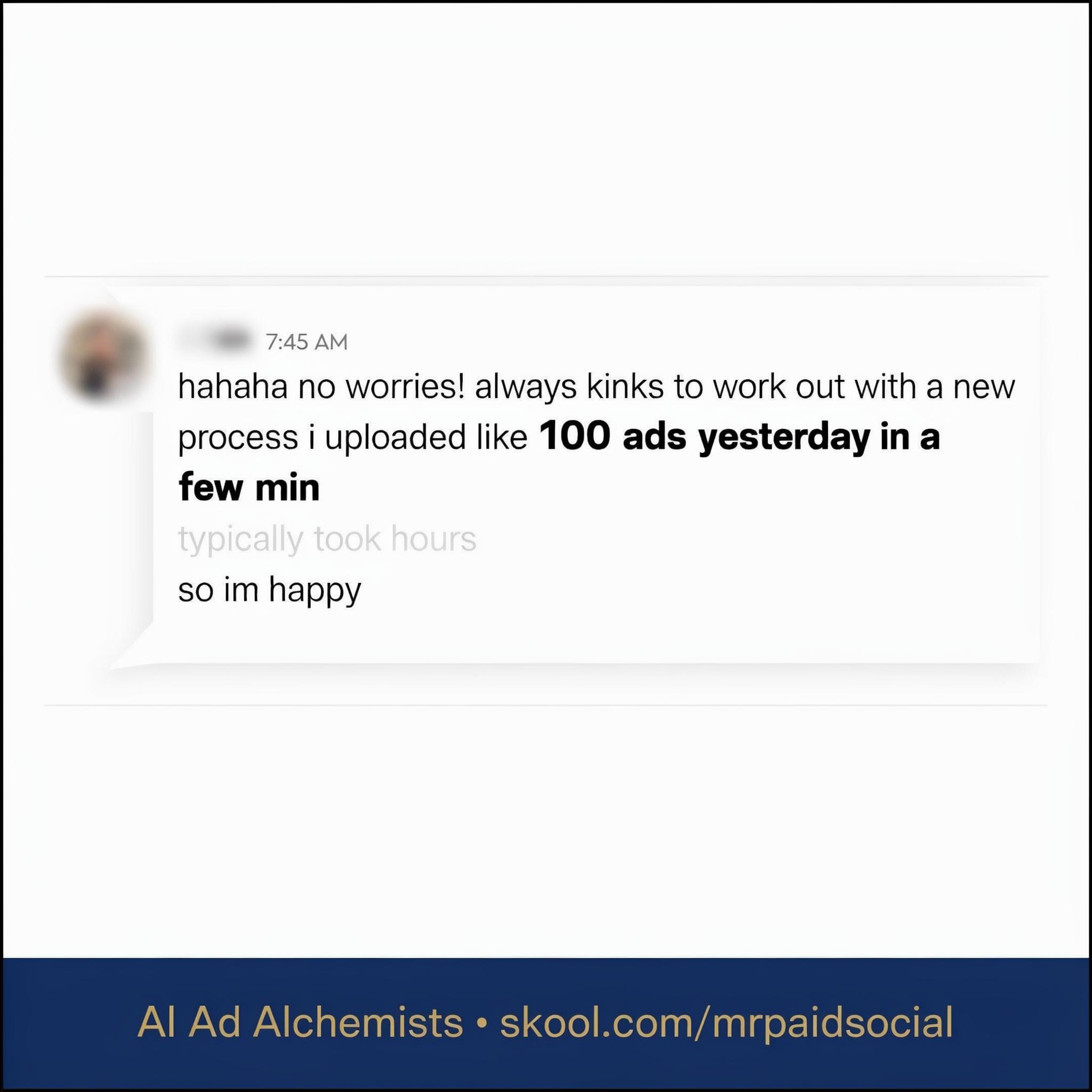 Mr. Paid Social Facebook ad