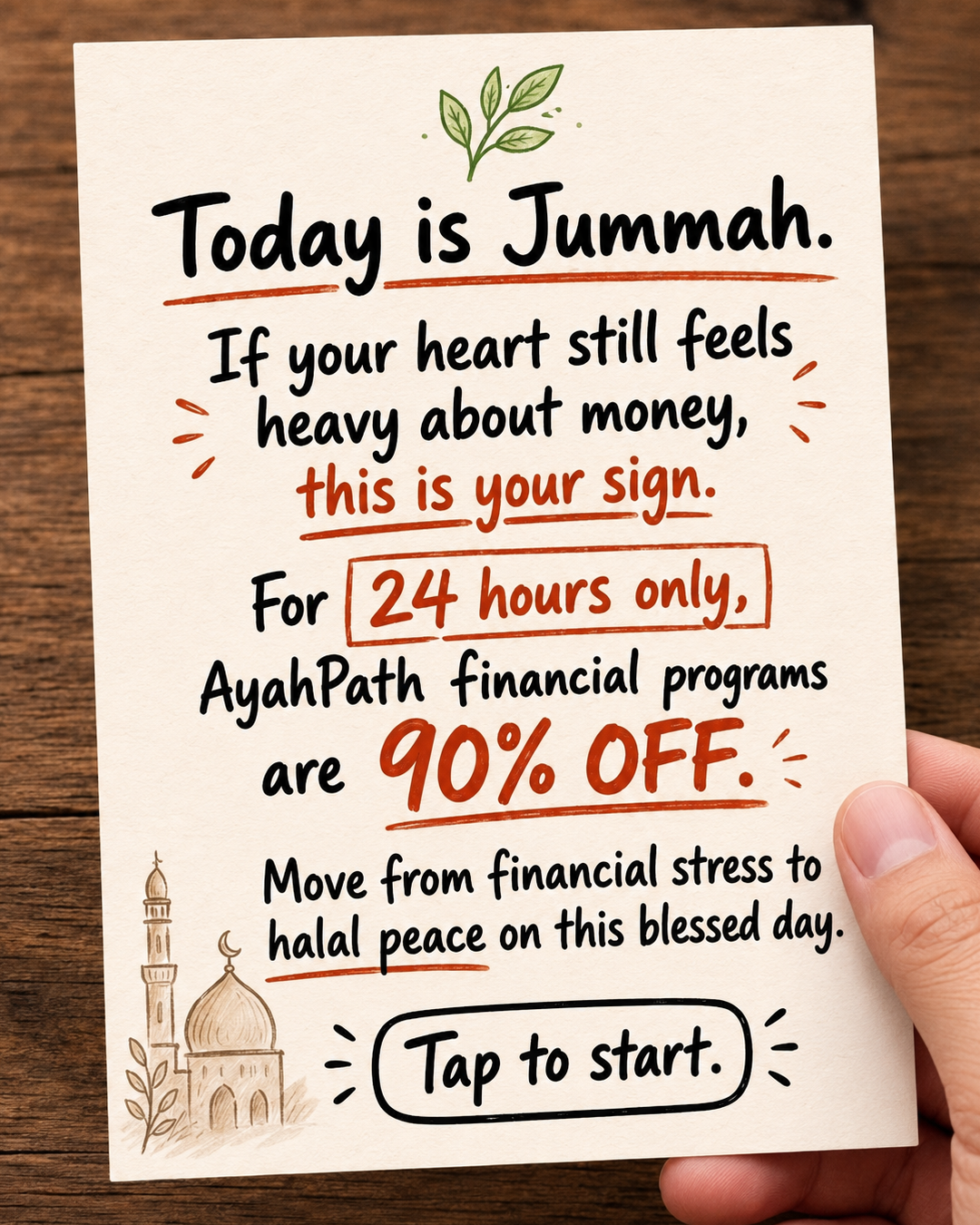 Imam Advice Daily Facebook ad