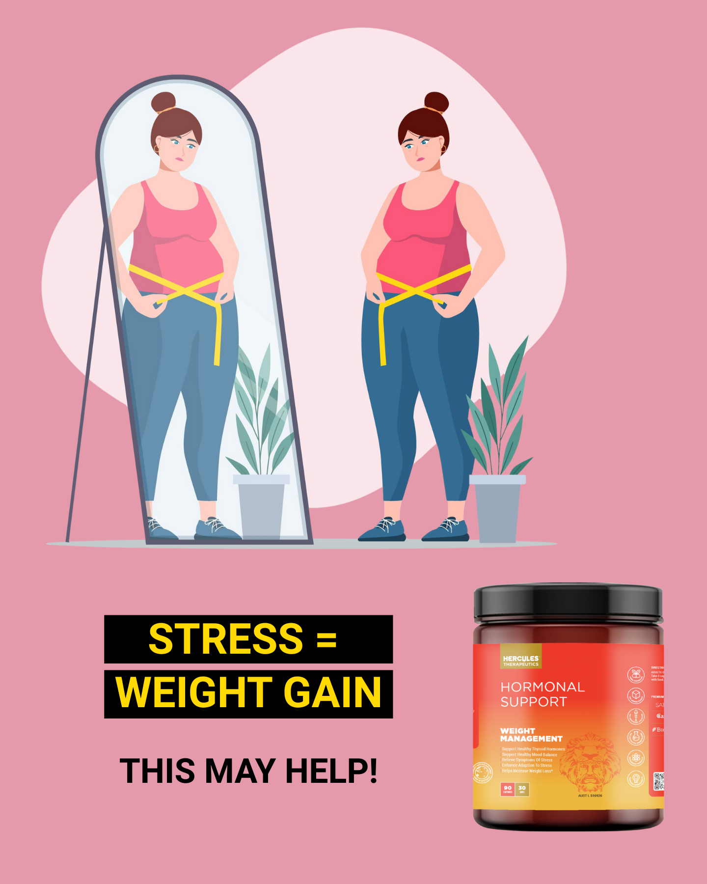 Hercules Supplements Aust Facebook ad