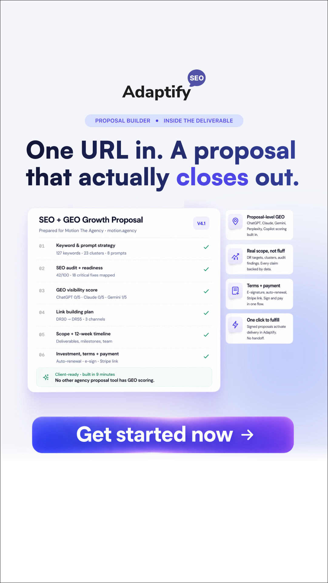 Adaptify Facebook ad