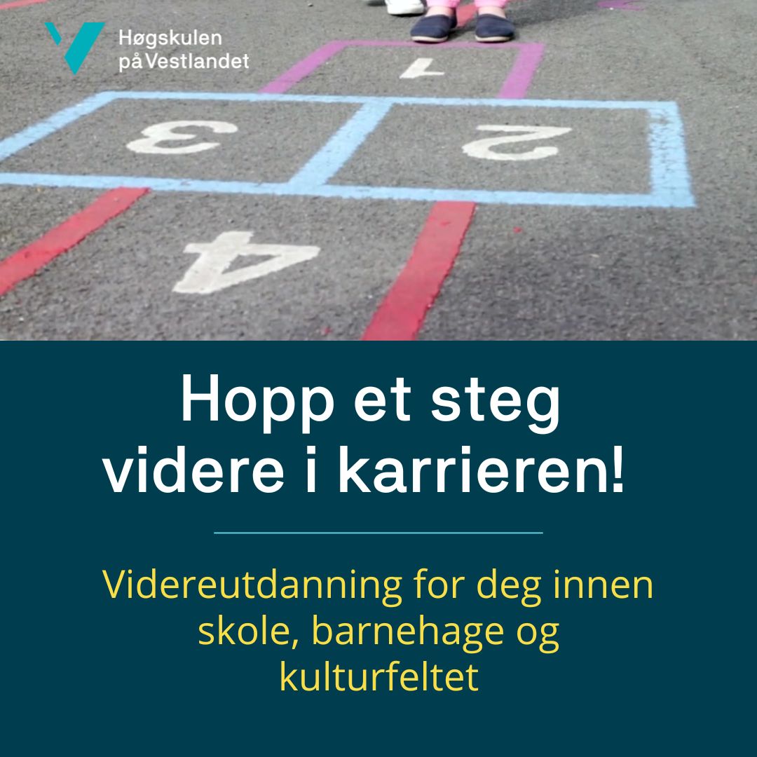 Høgskulen på Vestlandet HVL Facebook ad: Søknadsfrist 15. april