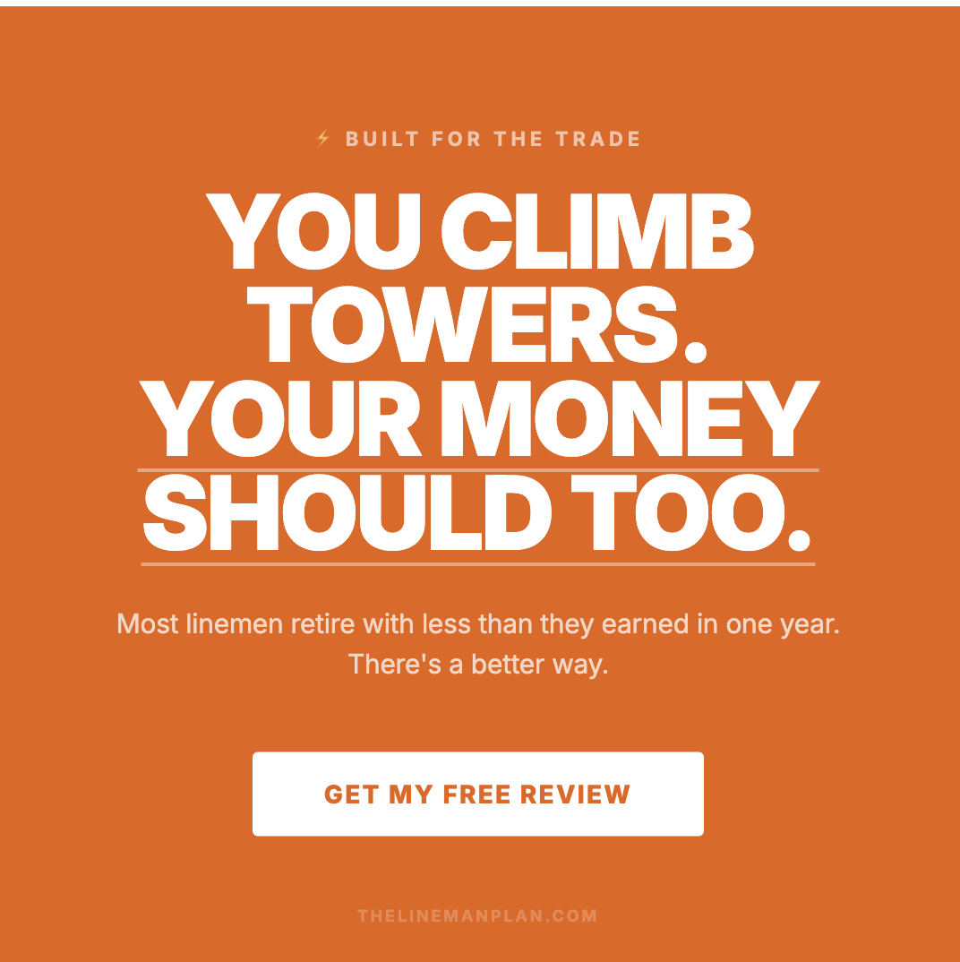 The Lineman Plan Facebook ad