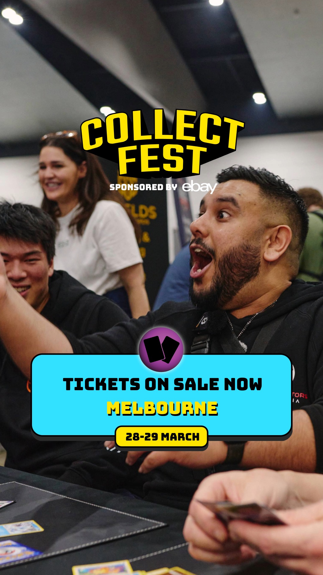 CollectFest Facebook ad from Feb 22, 2026
