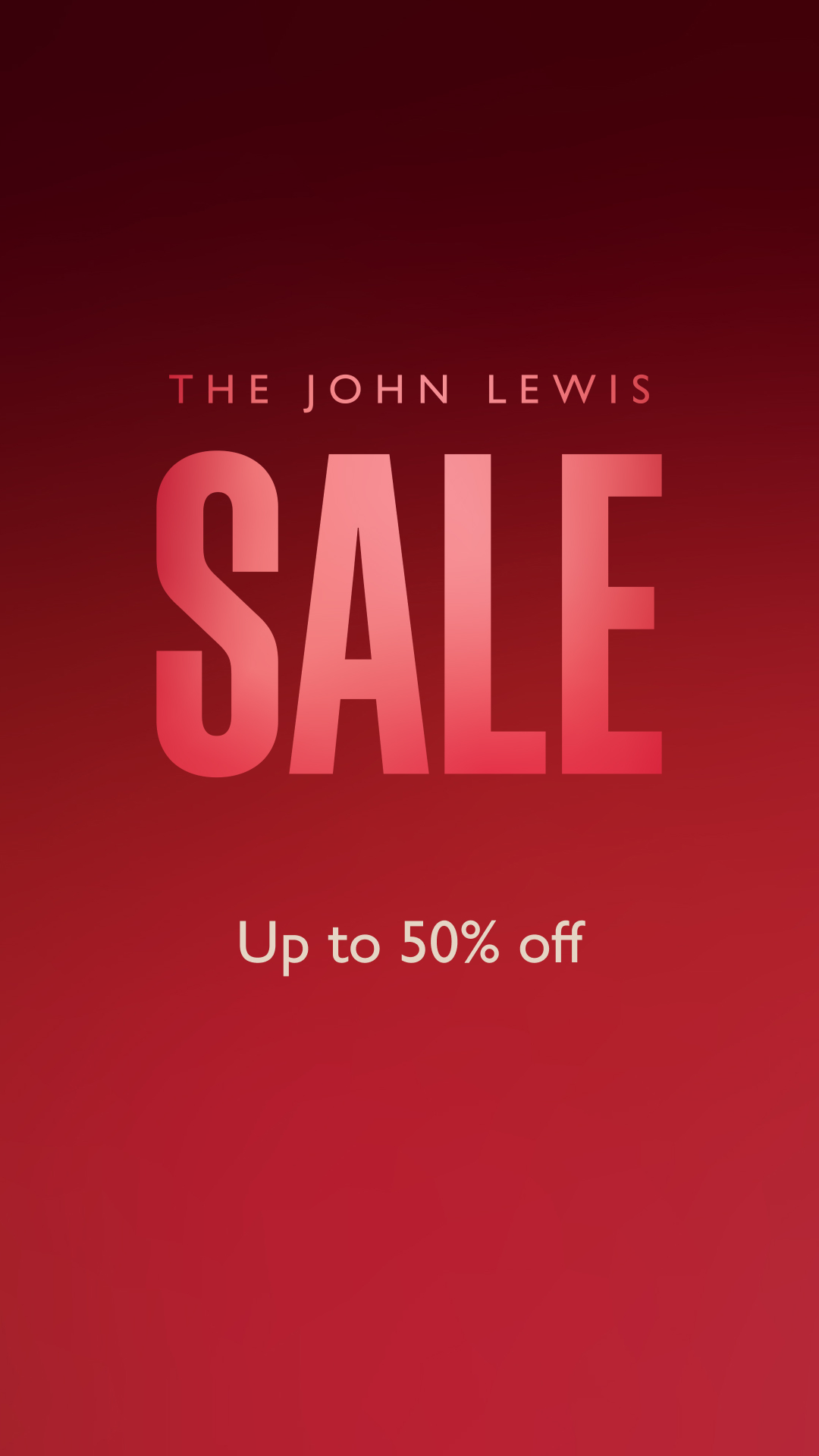 John Lewis & Partners Facebook ad