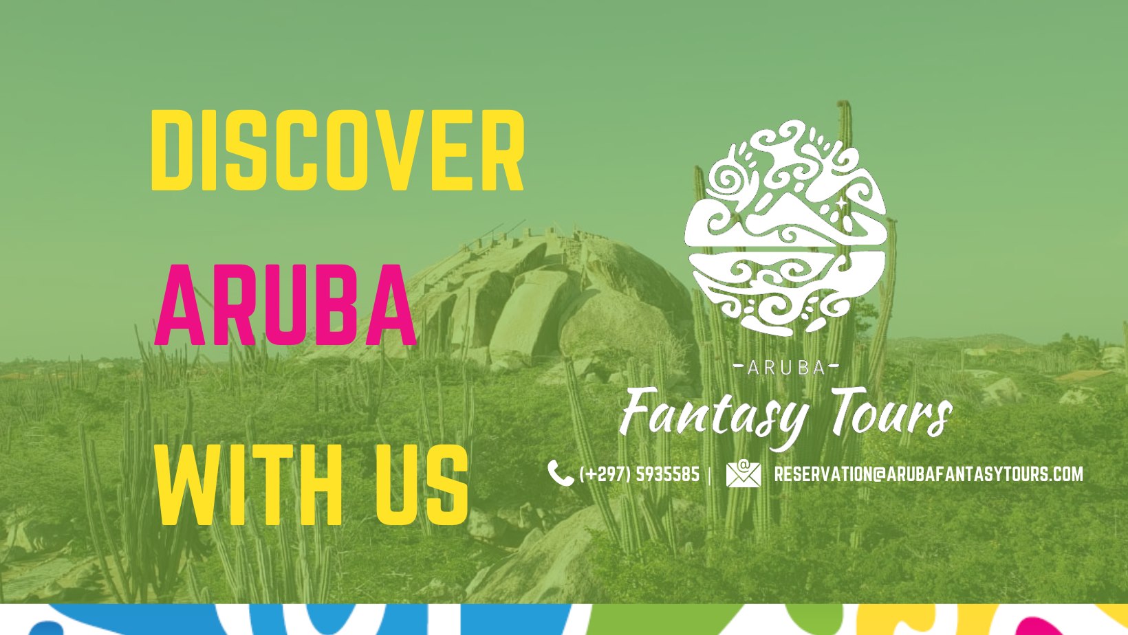 Aruba Fantasy Tours Facebook ad: As local as it gets!