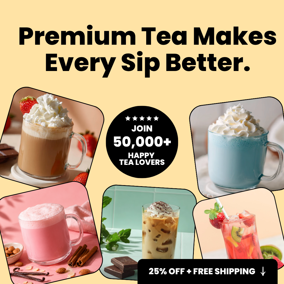 Tealish Facebook ad: Life’s Too Short for Boring Tea