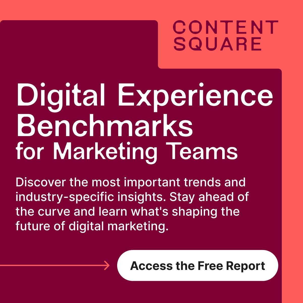 Contentsquare Facebook ad