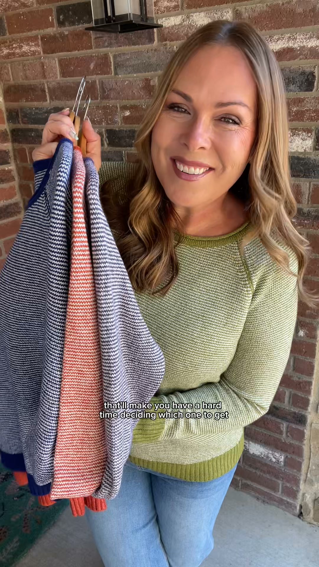Filly Flair Facebook ad: The Coziest Waffle Sweater Under $40